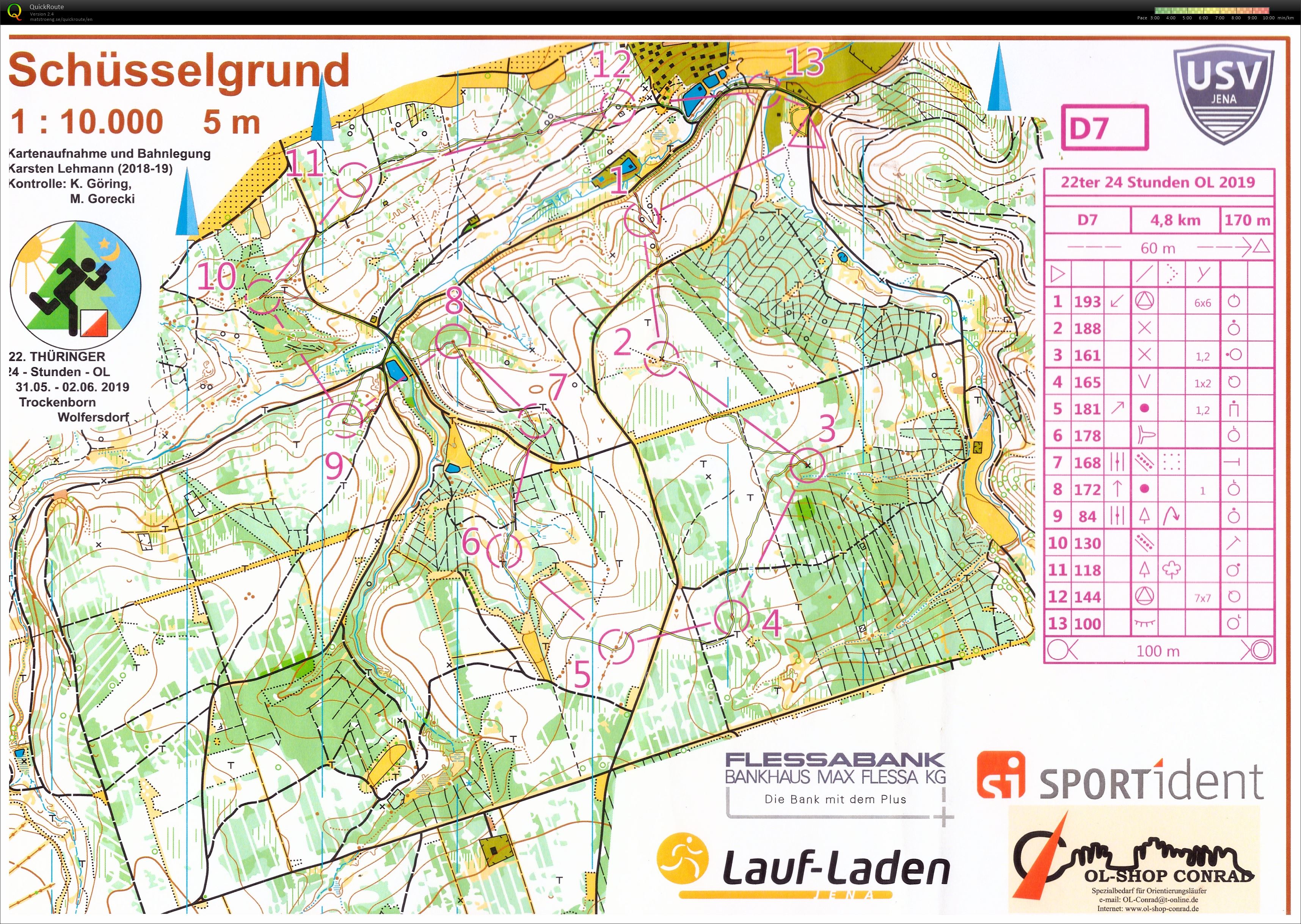 24h-Orienteering D7 (01.06.2019)