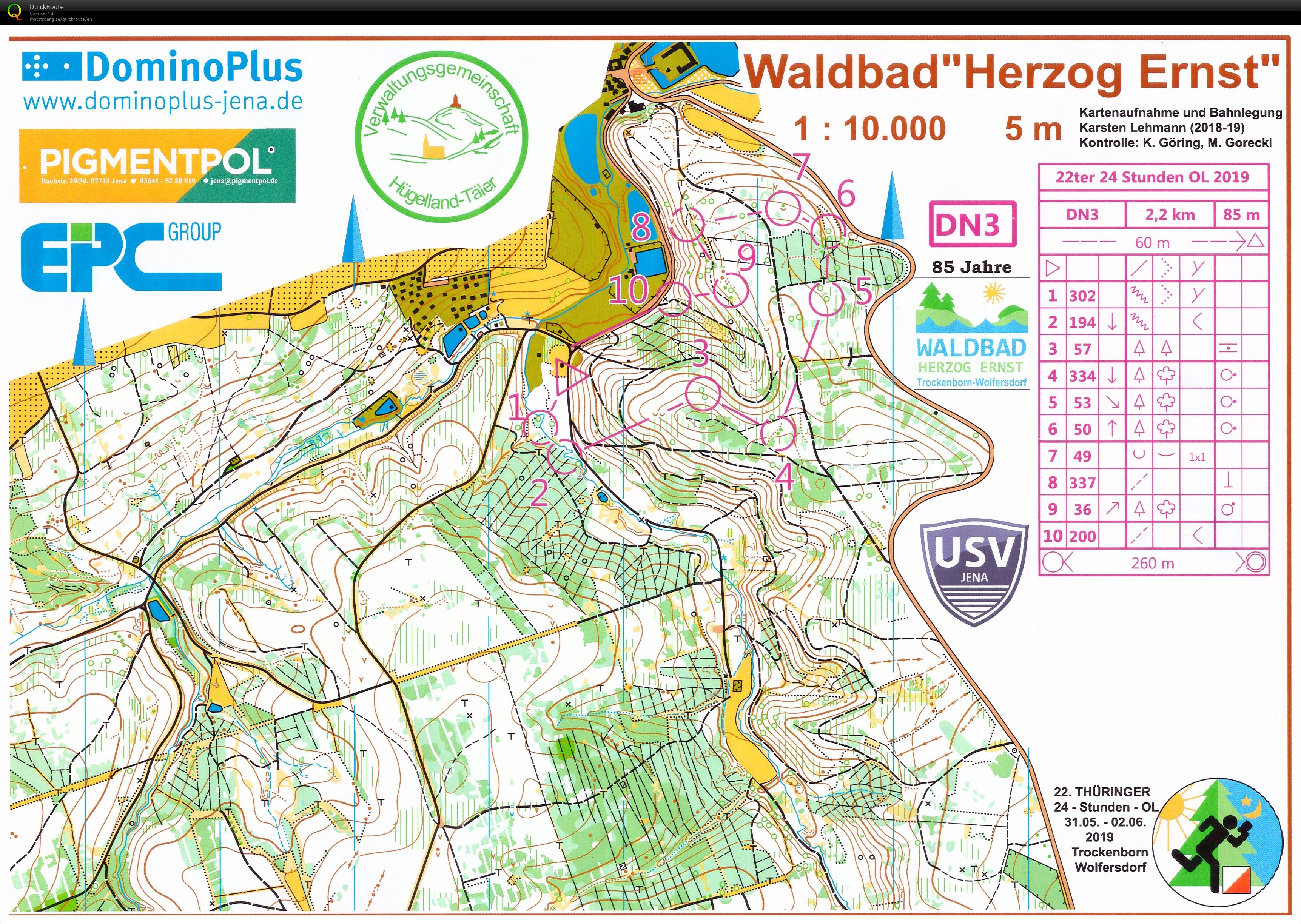 24h-Orienteering DN3 (02/06/2019)