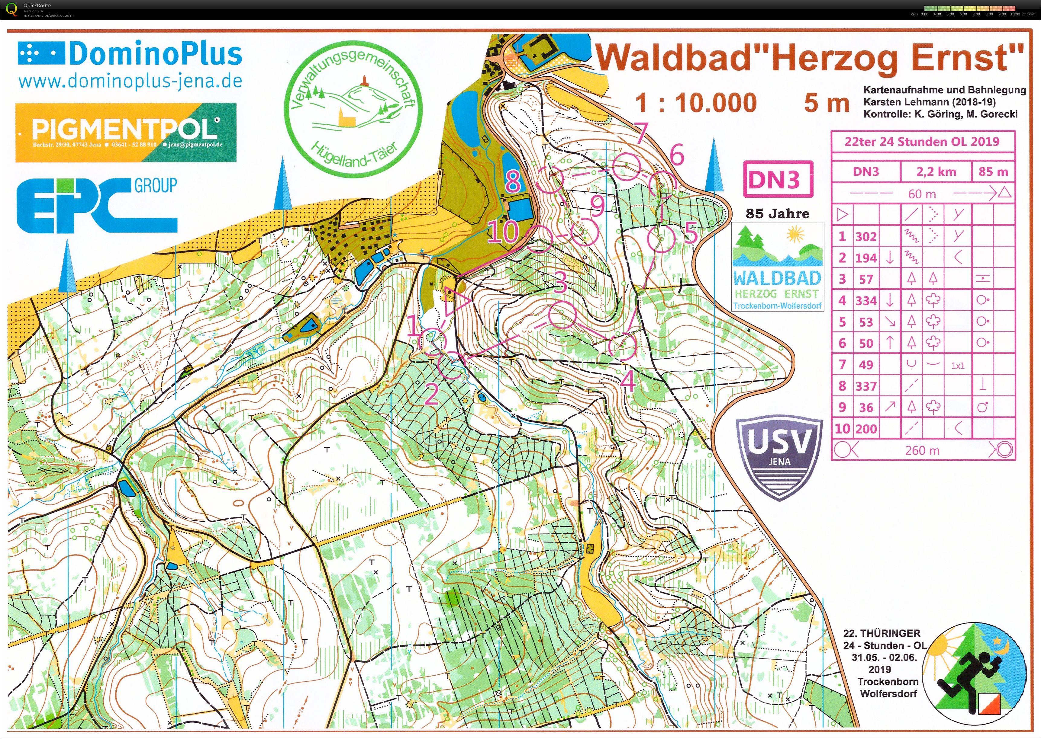 24h-Orienteering DN3 (02.06.2019)