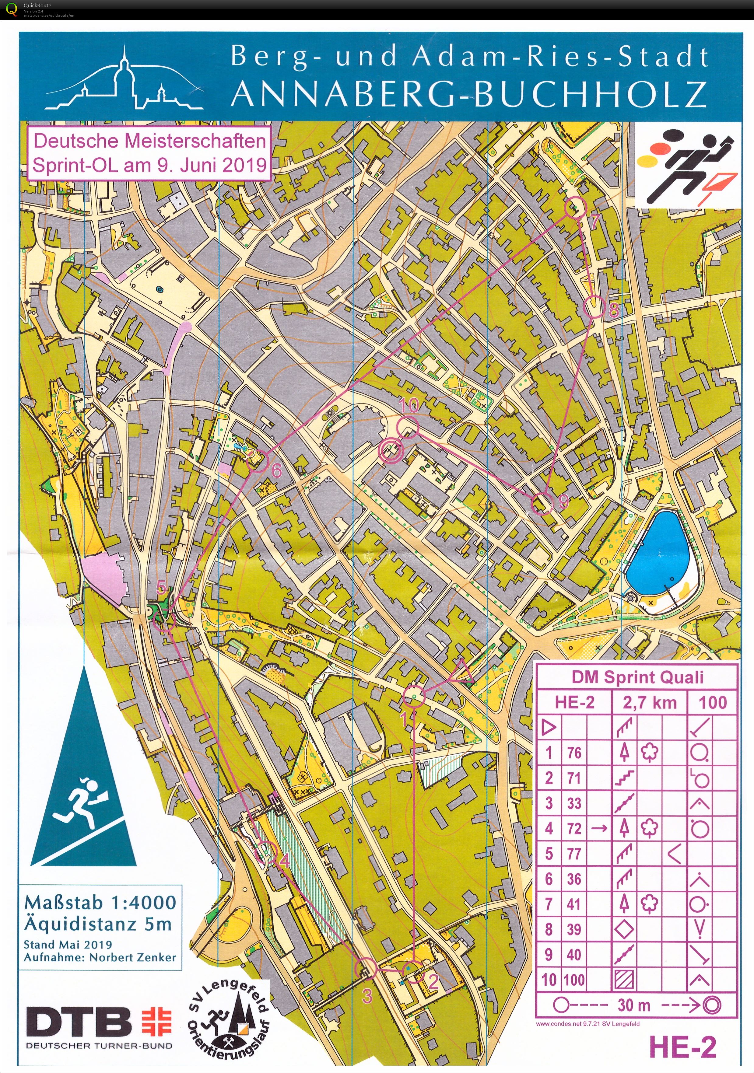 German Championships Sprint Qualification (09.06.2019)