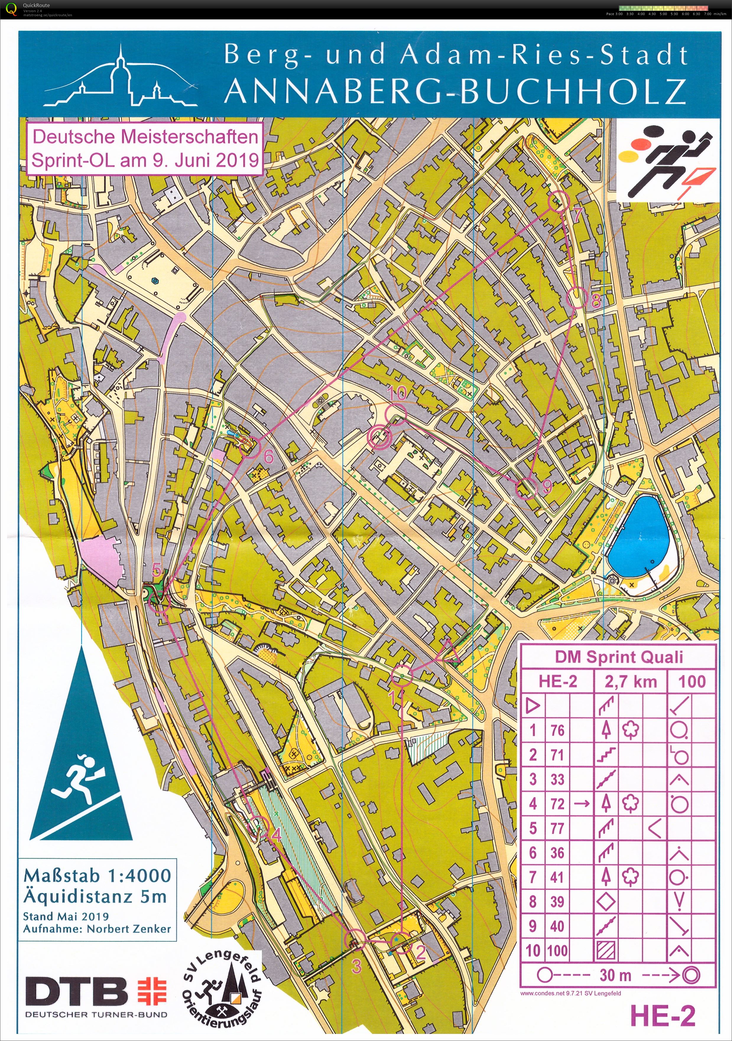 German Championships Sprint Qualification (09.06.2019)