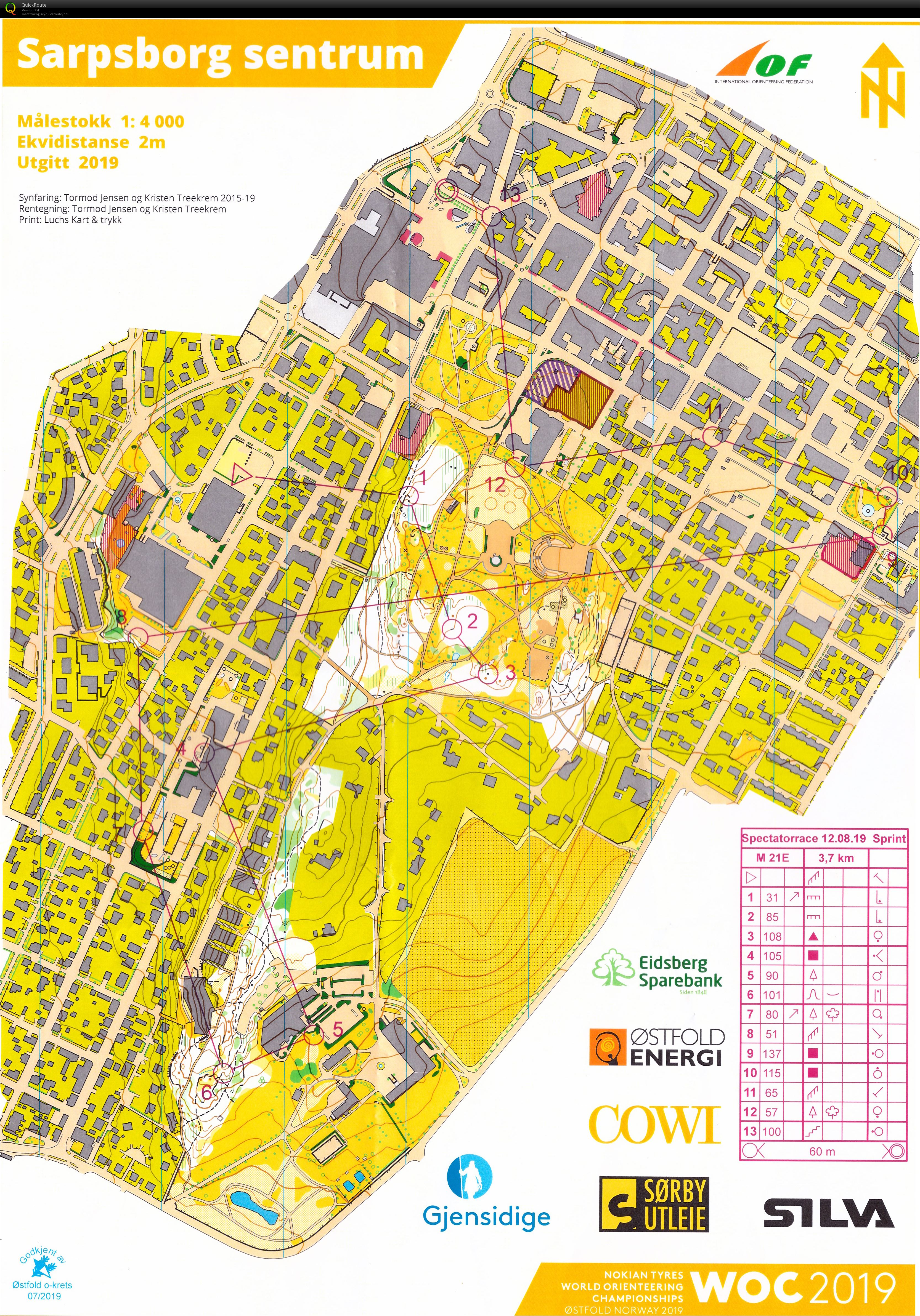 WOC Spectator Race Day 1 (12-08-2019)