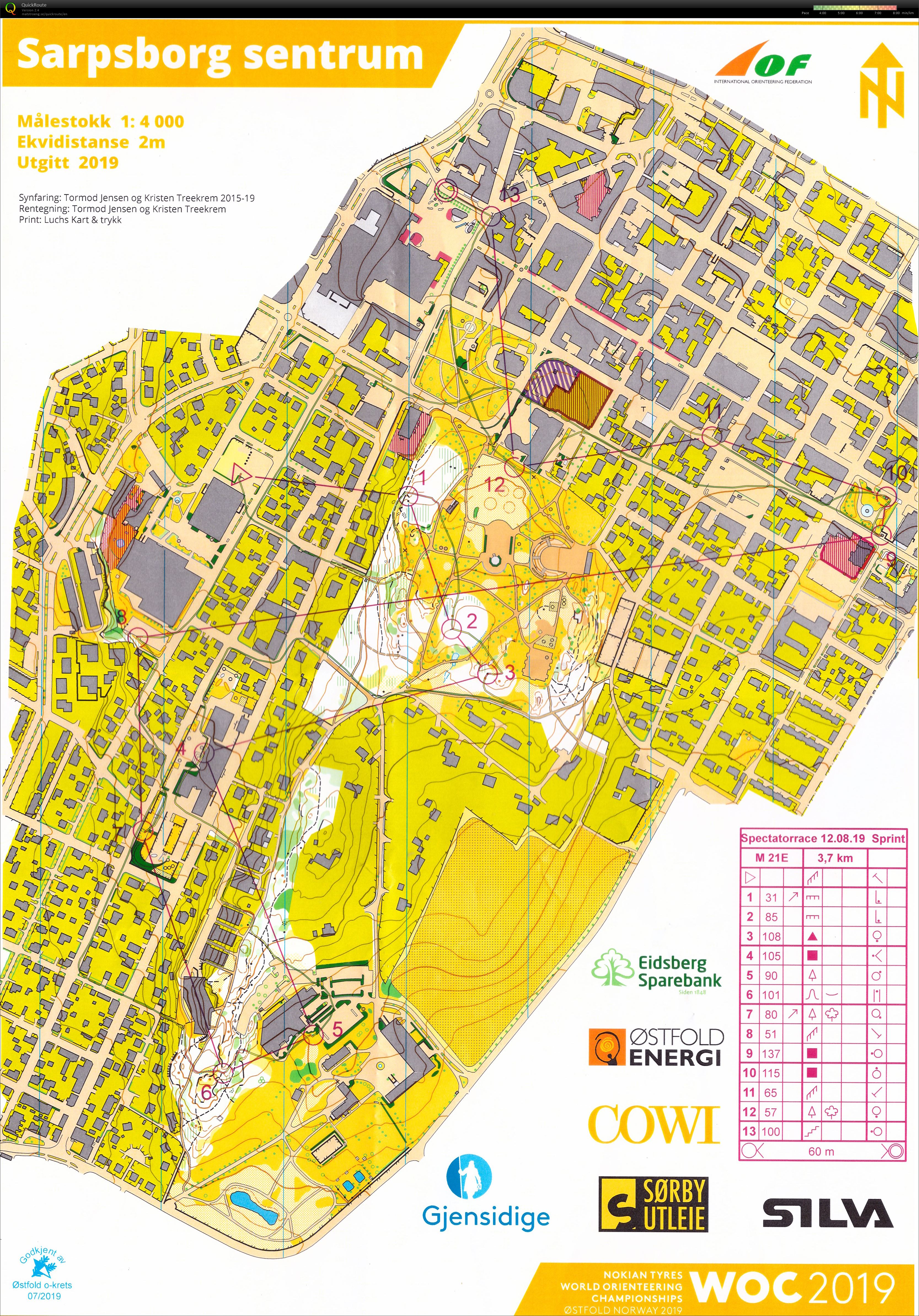 WOC Spectator Race Day 1 (12.08.2019)