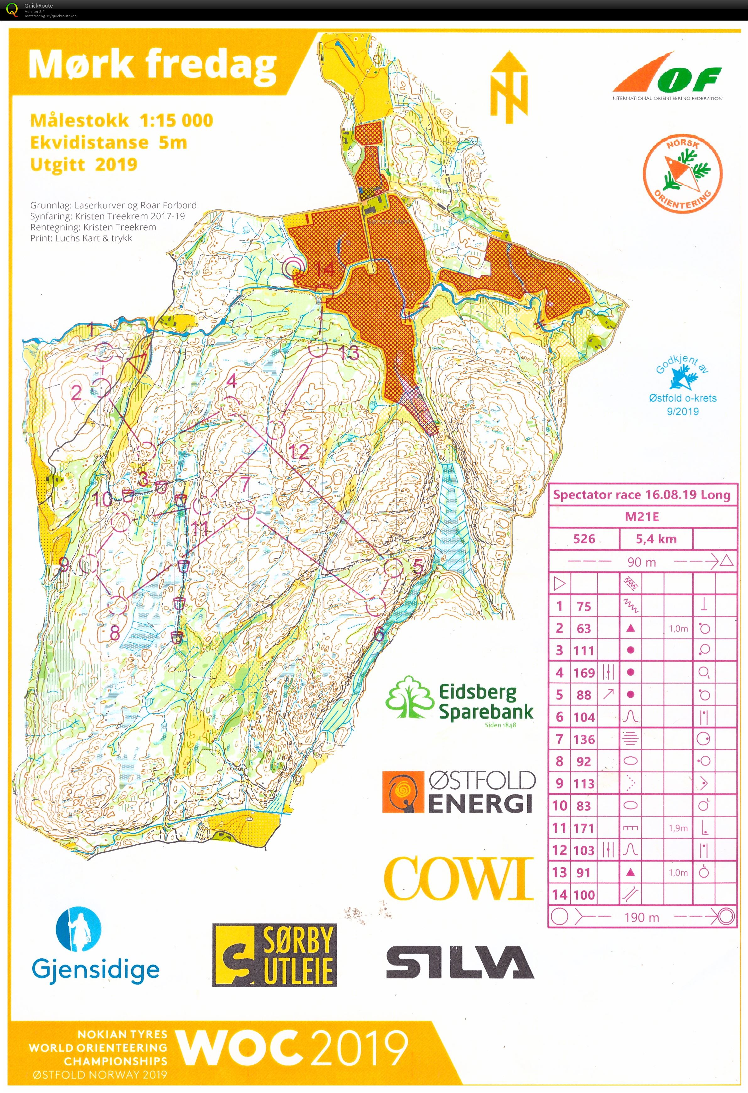 WOC Spectator Race Day 5 (16-08-2019)