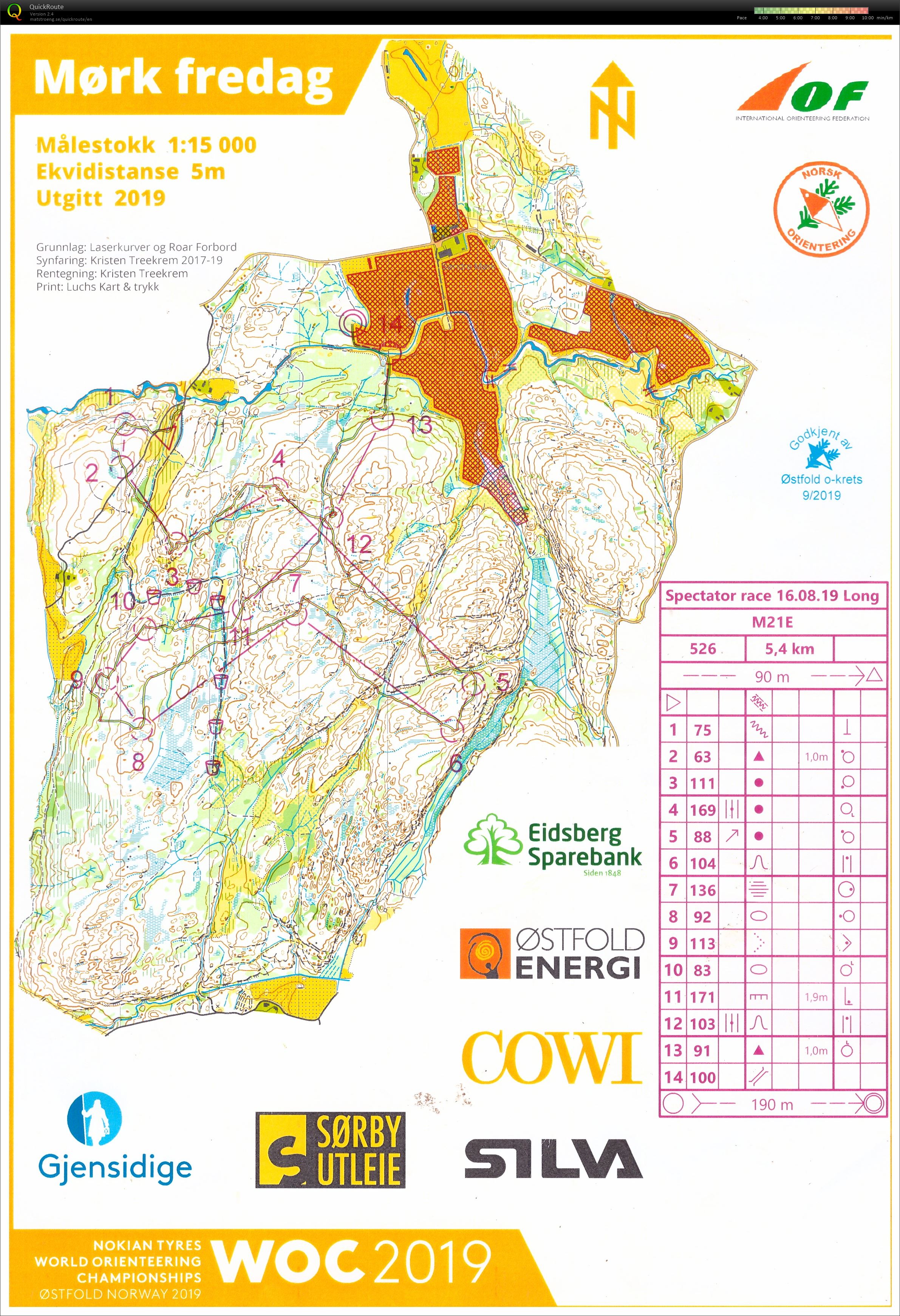 WOC Spectator Race Day 5 (16-08-2019)