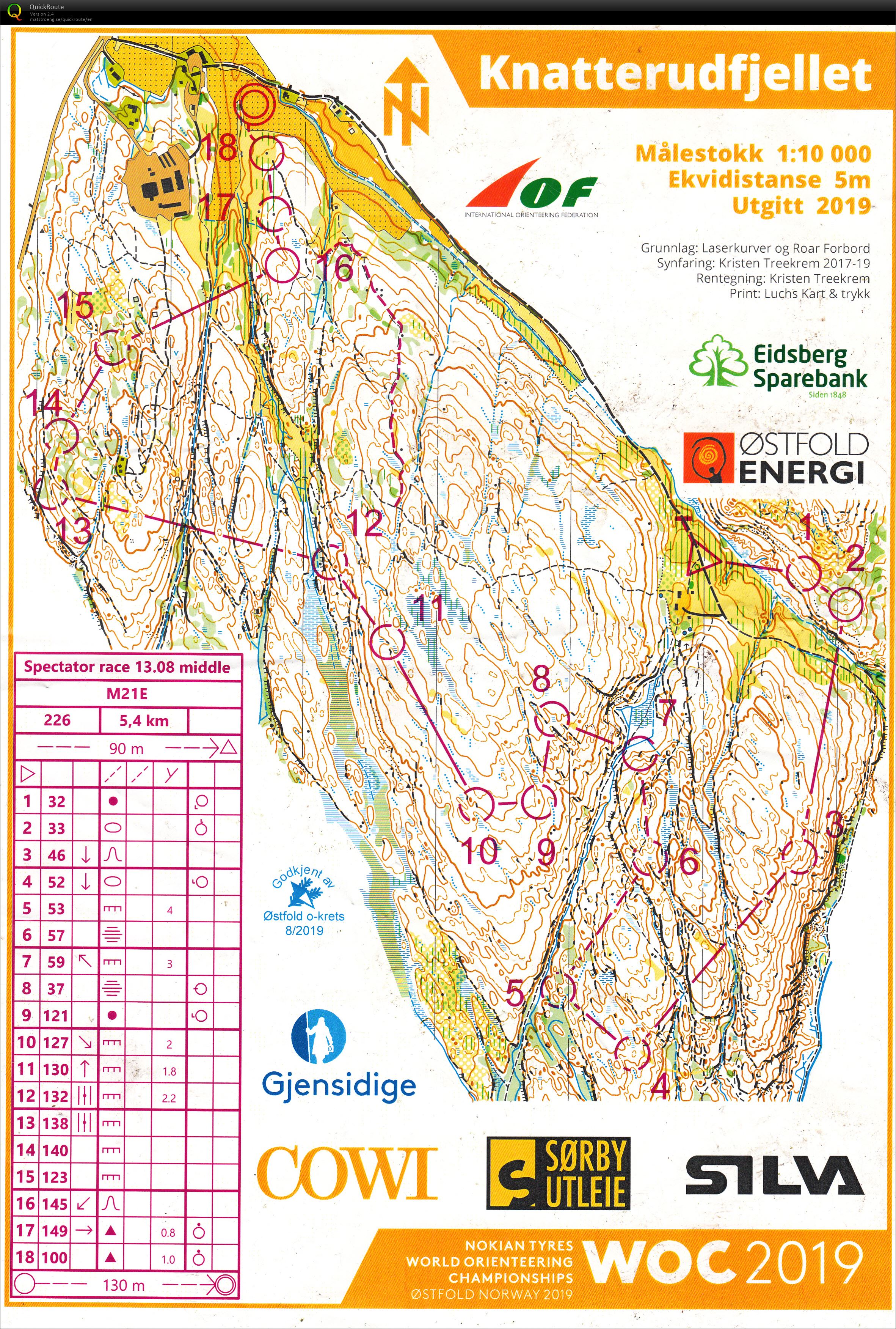 WOC spectator race 2 (13/08/2019)