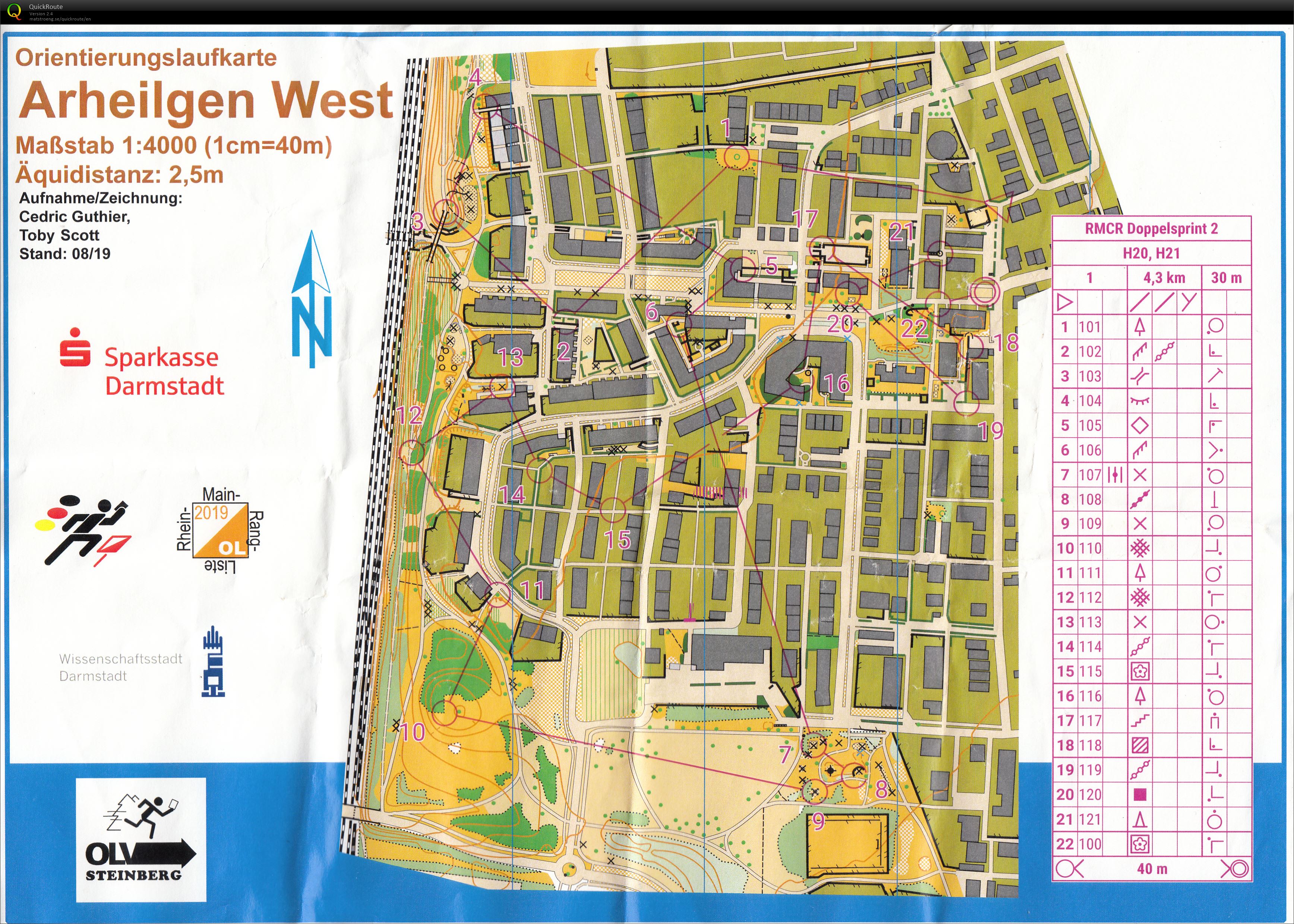 Rhein-Main-City-Race Doppelsprint Teil 2 (24/08/2019)
