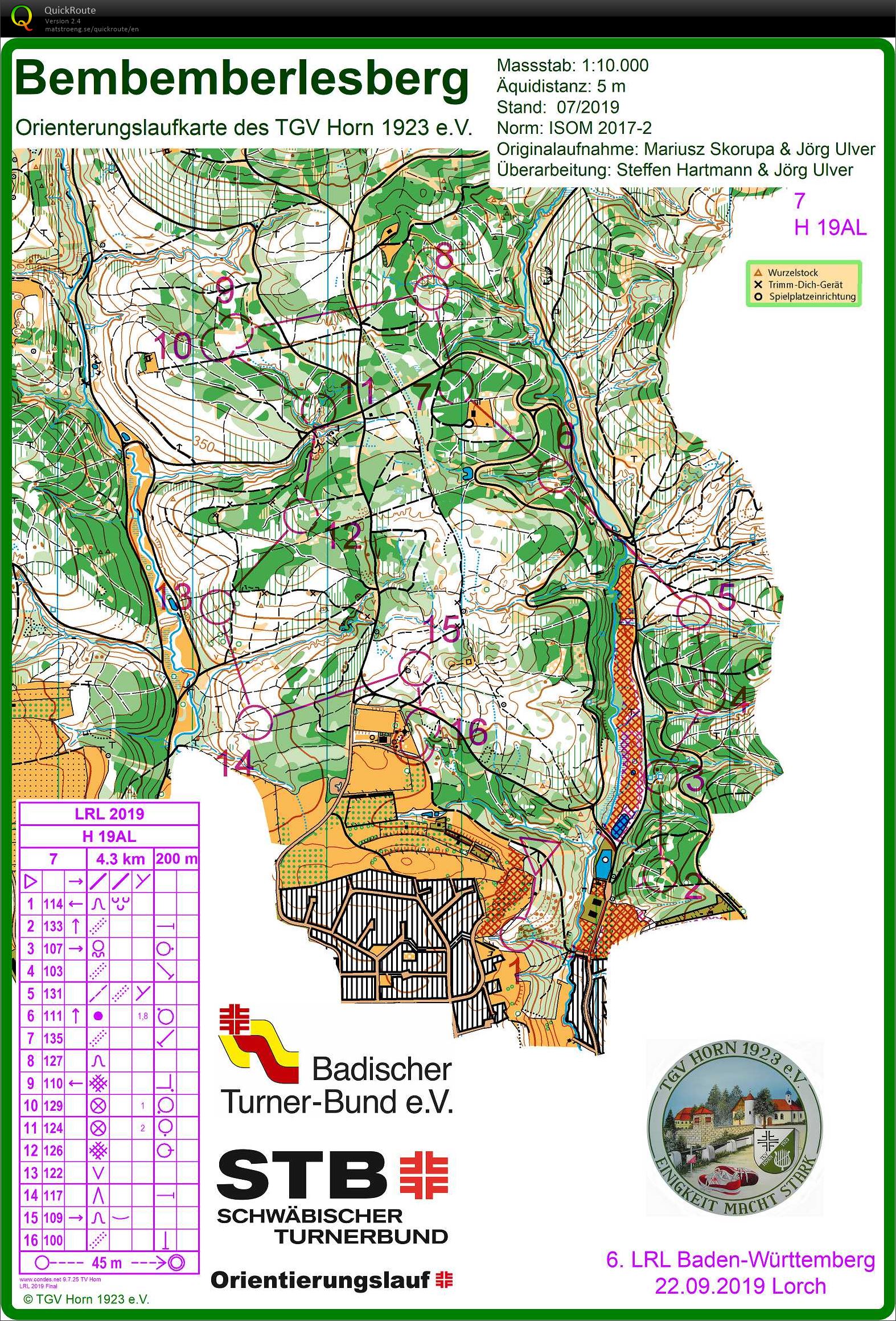 Regional Ranking Event Lorch (22/09/2019)