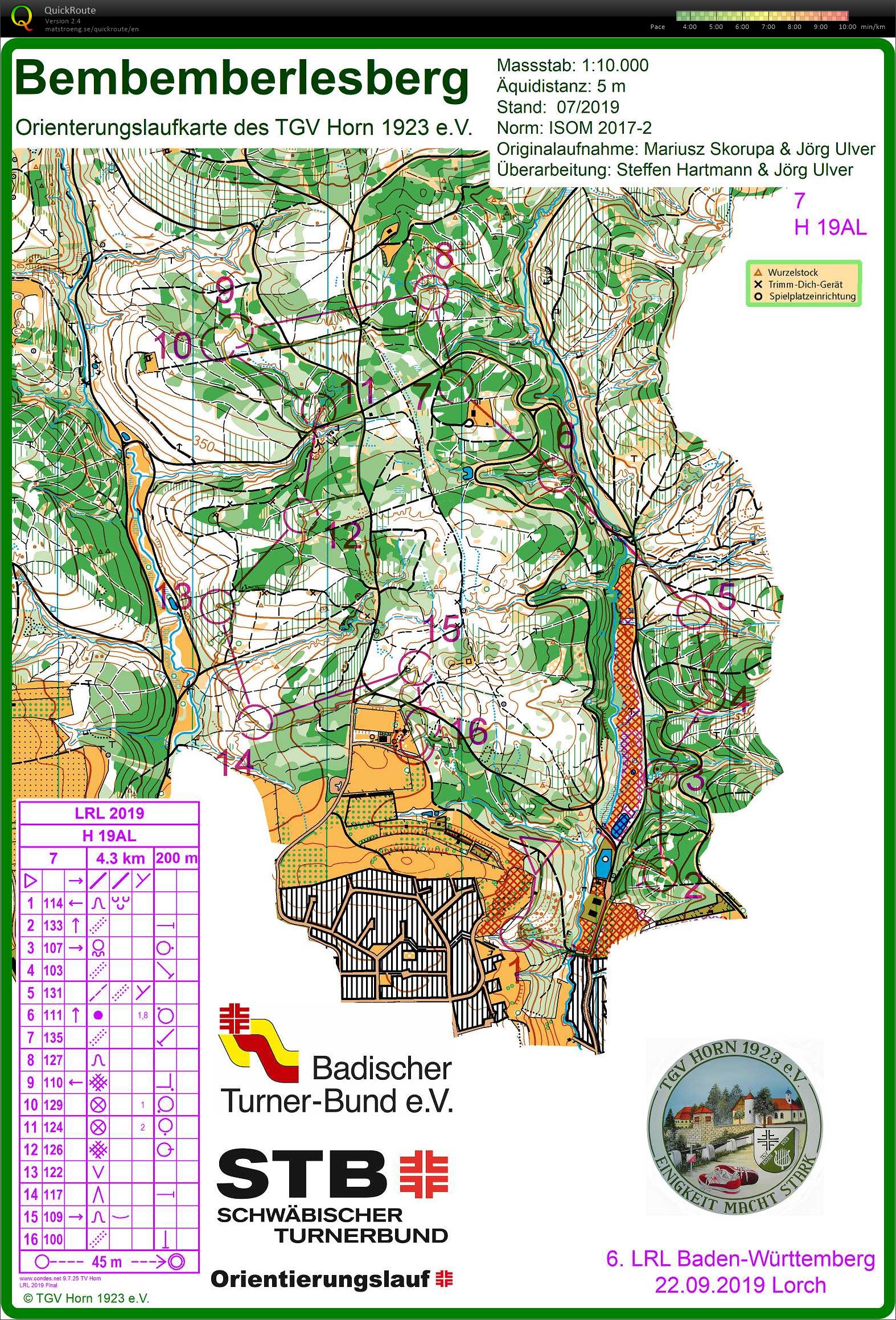 Regional Ranking Event Lorch (22.09.2019)