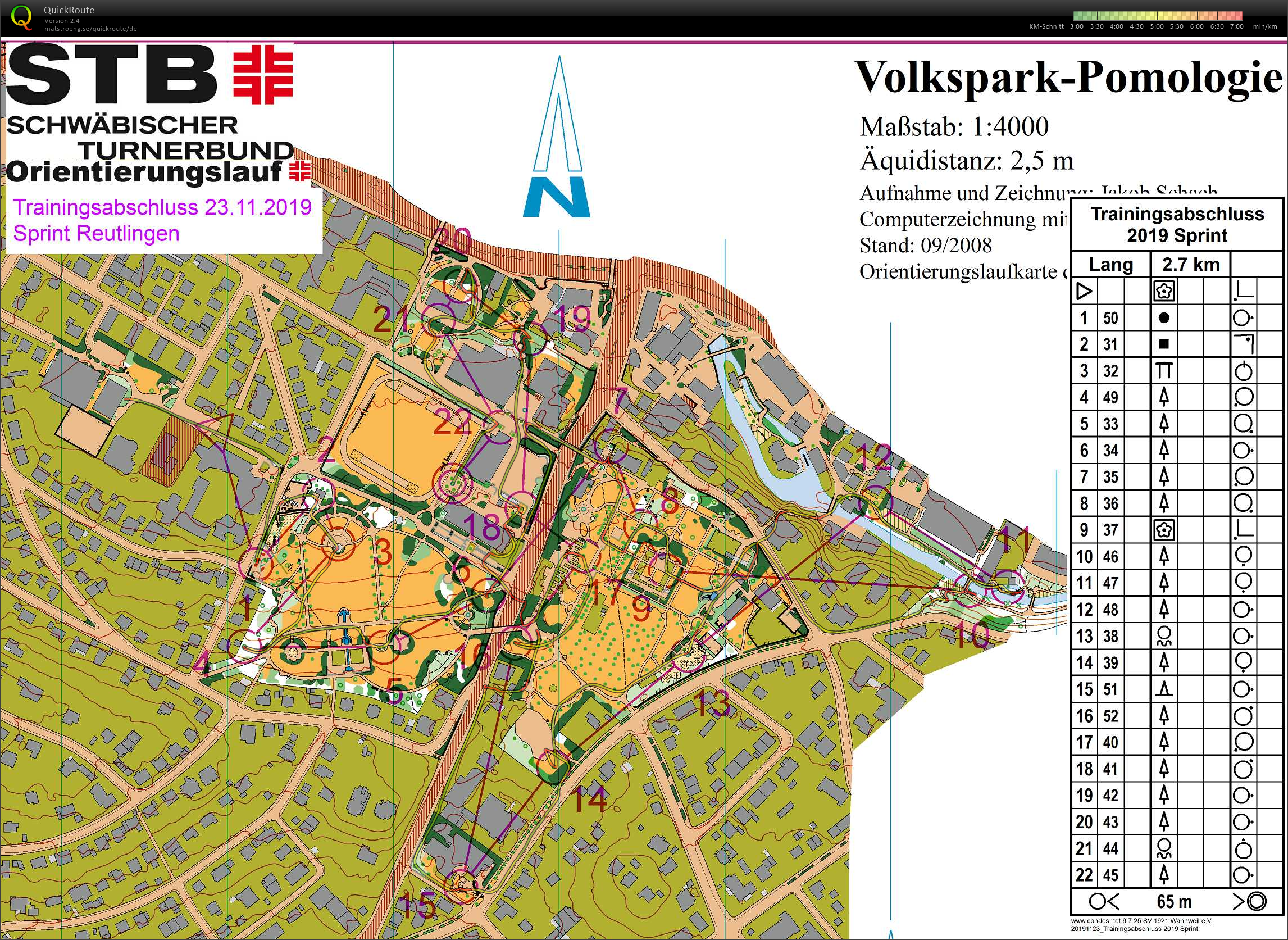 Sprinttraining Reutlingen (23/11/2019)