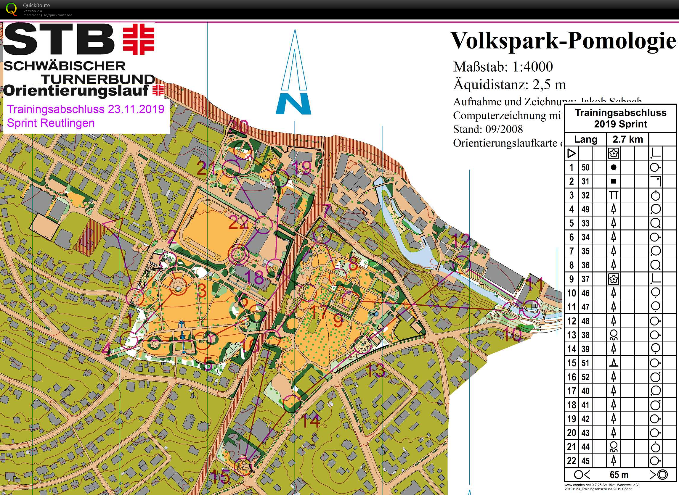 Sprinttraining Reutlingen (23/11/2019)