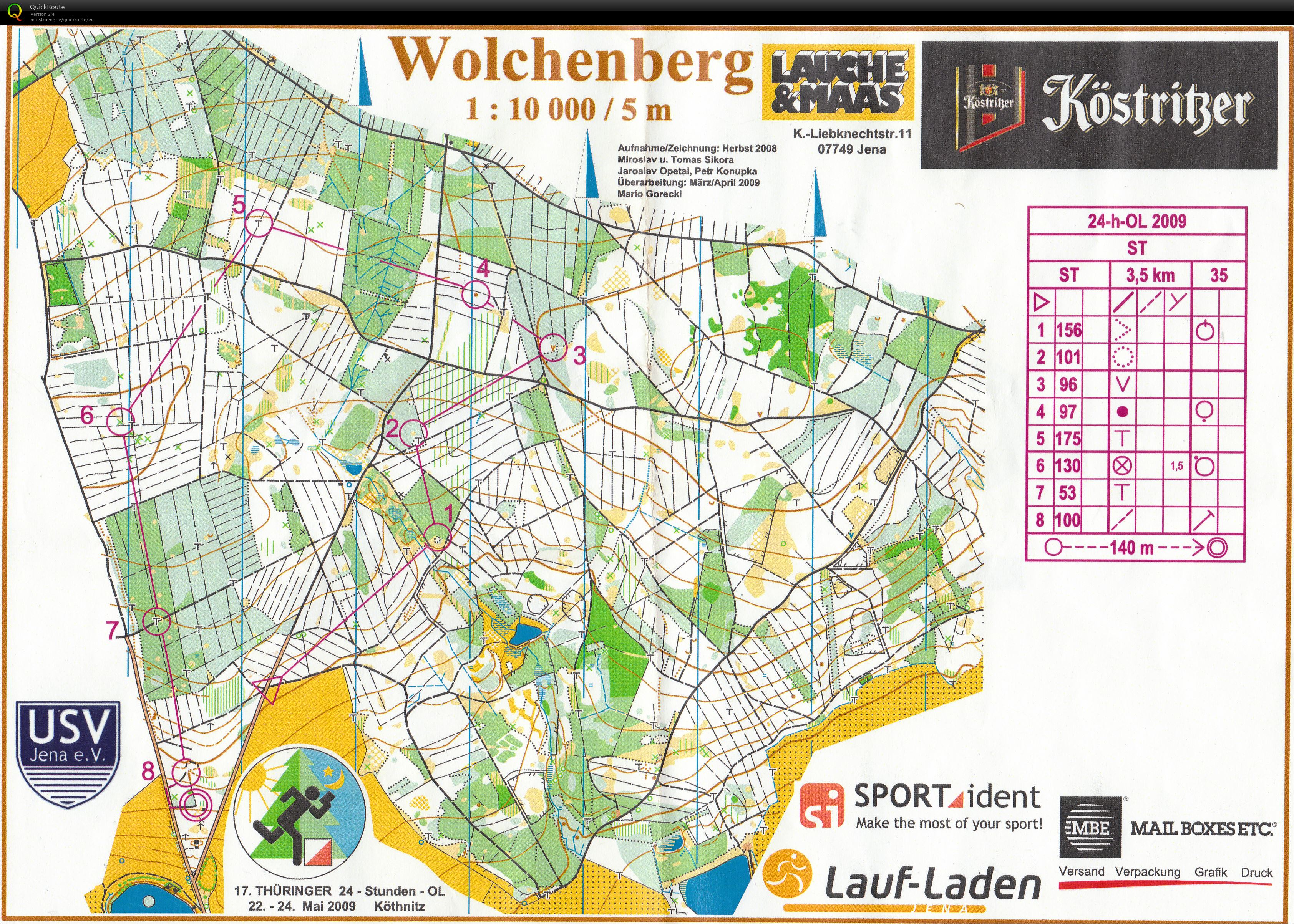 24h Orienteering ST (23/05/2009)