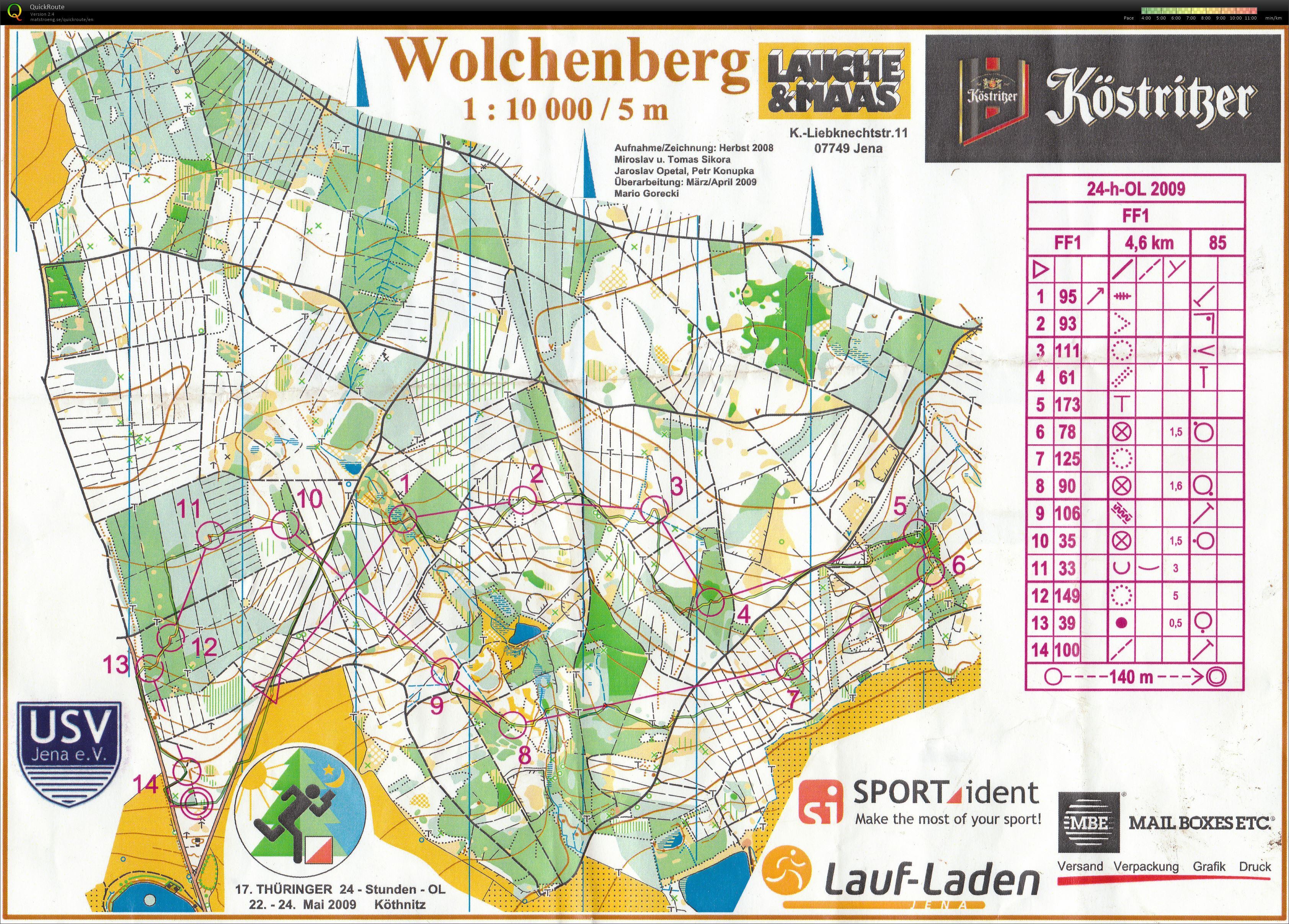24h Orienteering FF1 (24.05.2009)