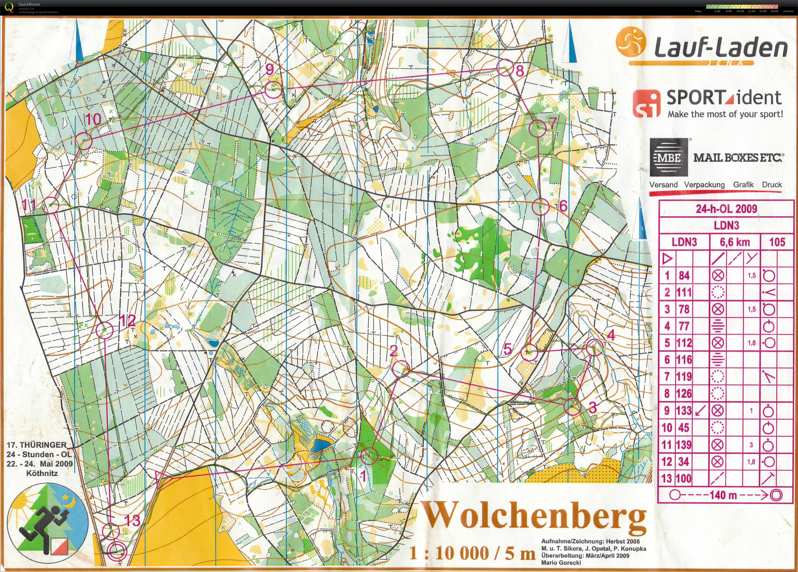 24h Orienteering LDN3 (24-05-2009)