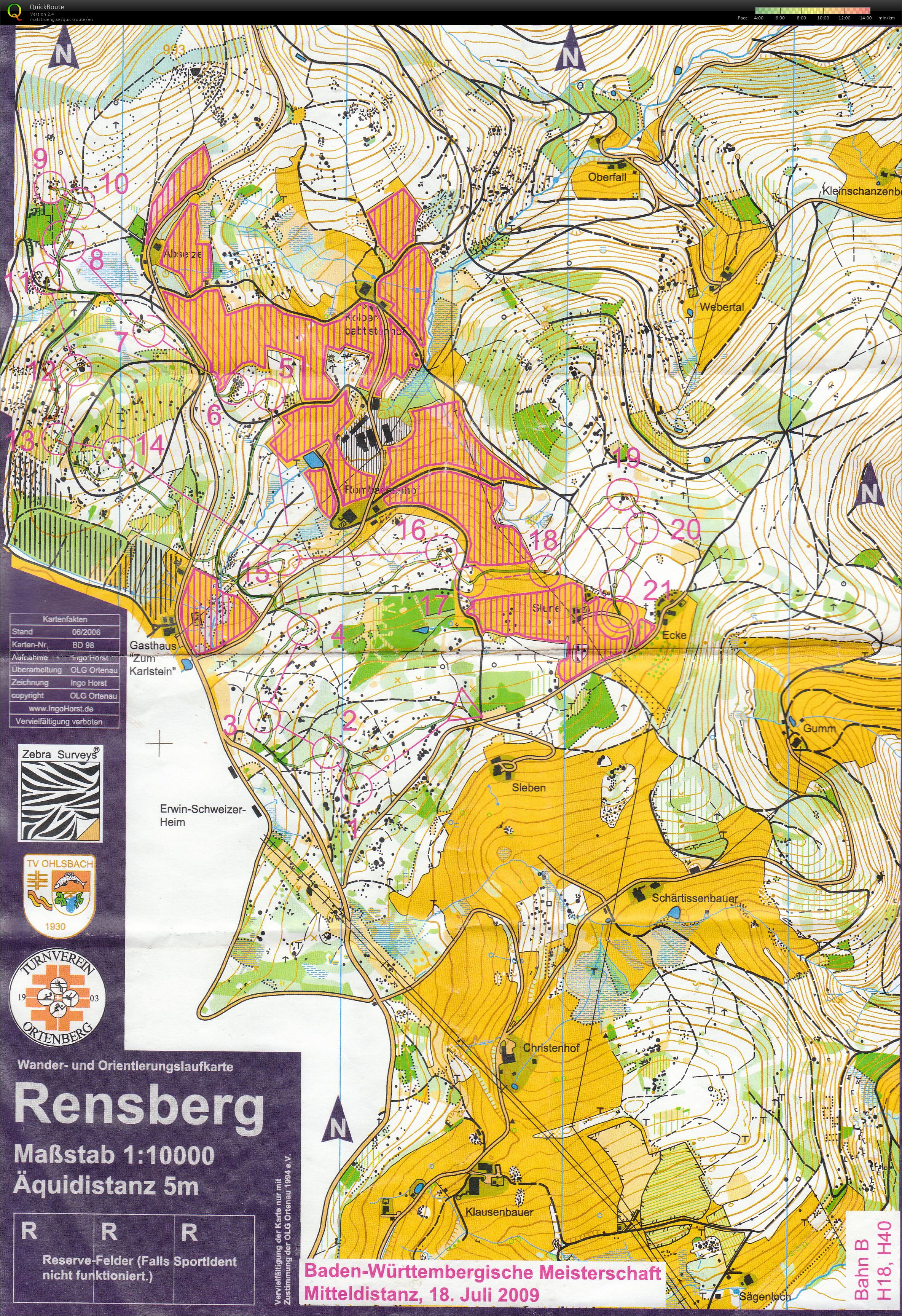 Regional Championships Baden-Württemberg Middle (18/07/2009)