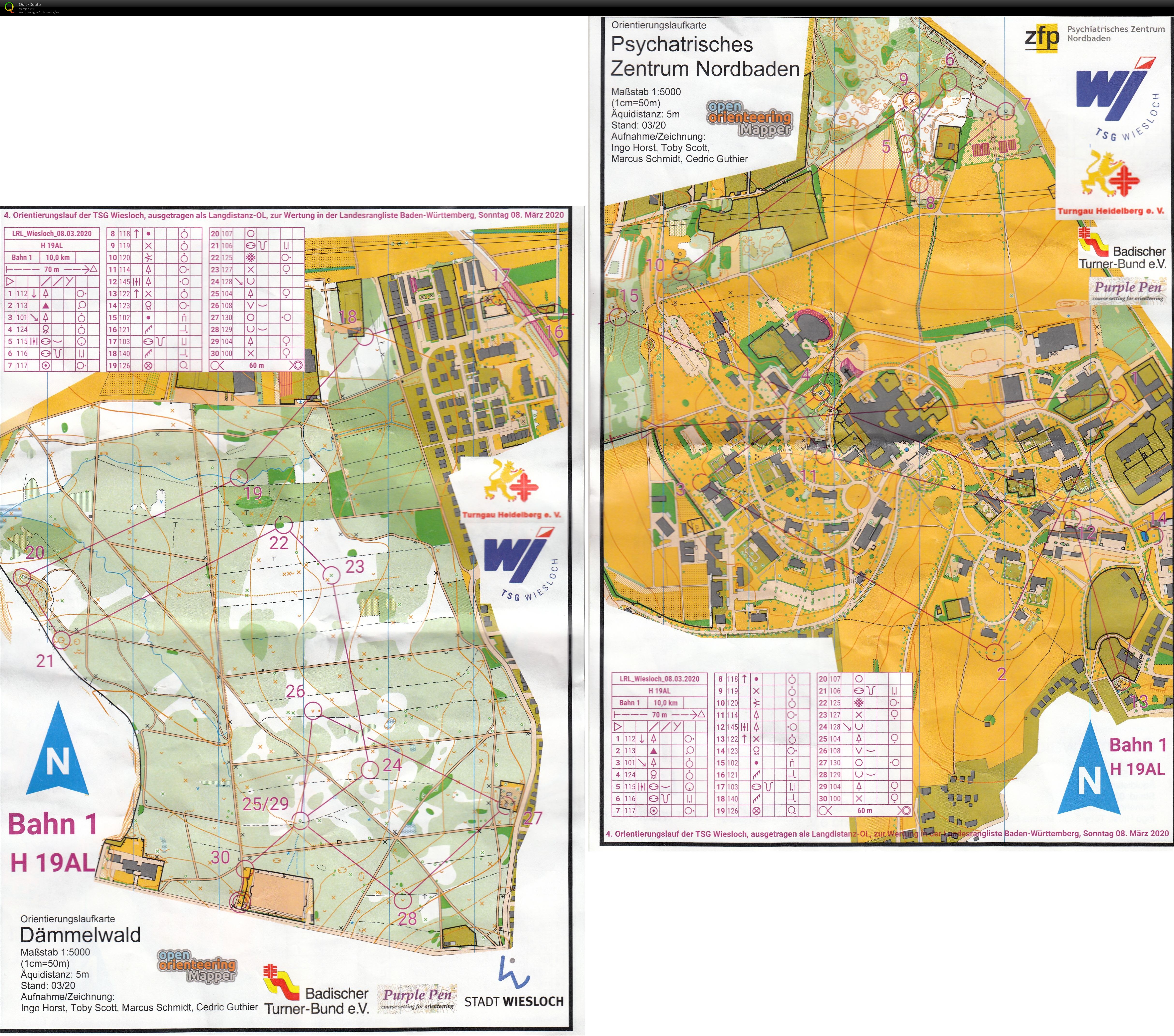 Regional ranking Wiesloch (08-03-2020)