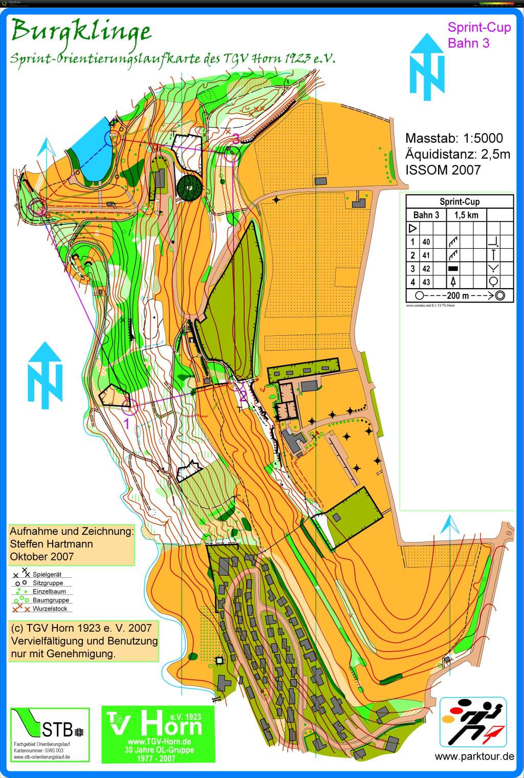 Sprint-Cup Bahn 3 (2009-01-24)