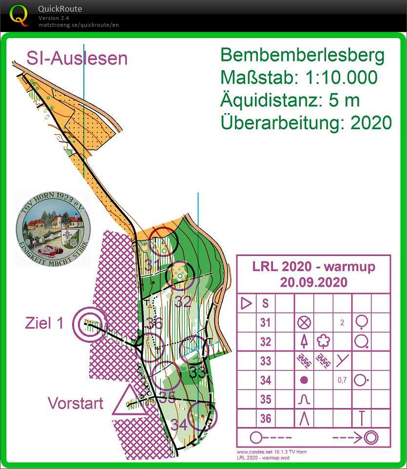 Warm-Up Regional Ranking Event Lorch (20/09/2020)
