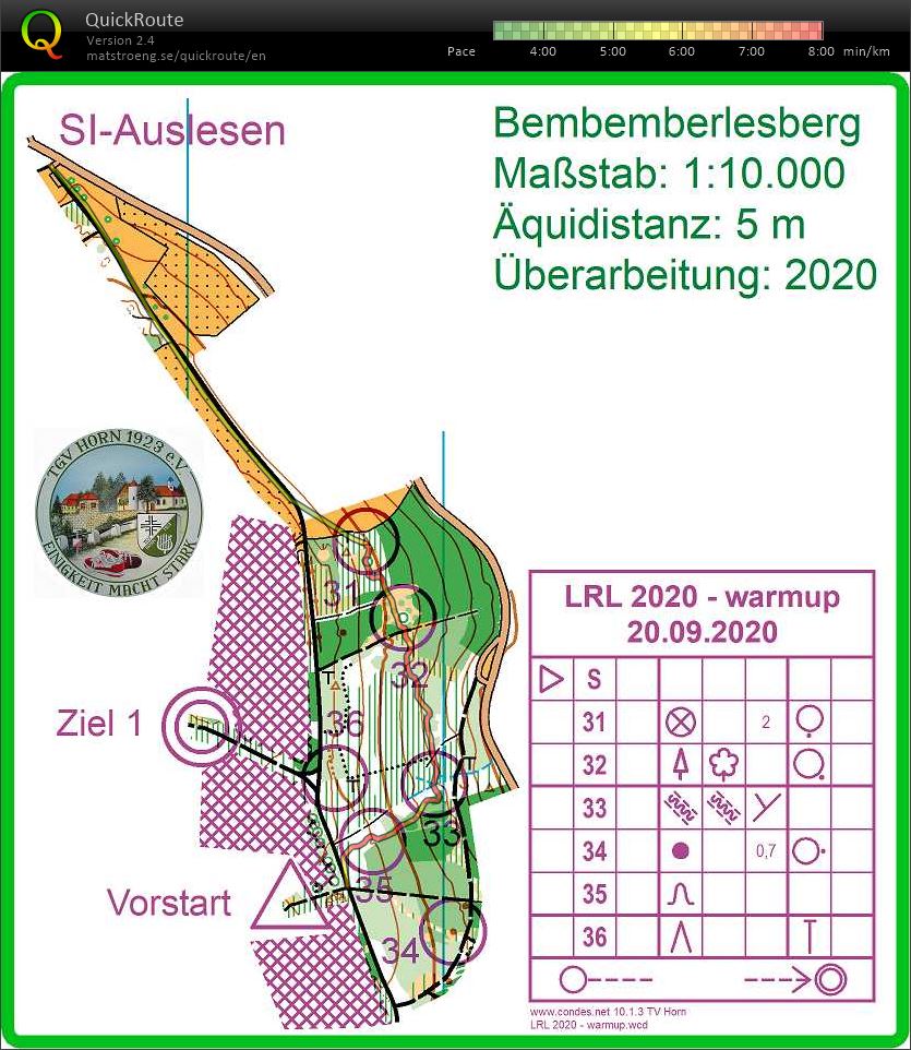 Warm-Up Regional Ranking Event Lorch (20/09/2020)