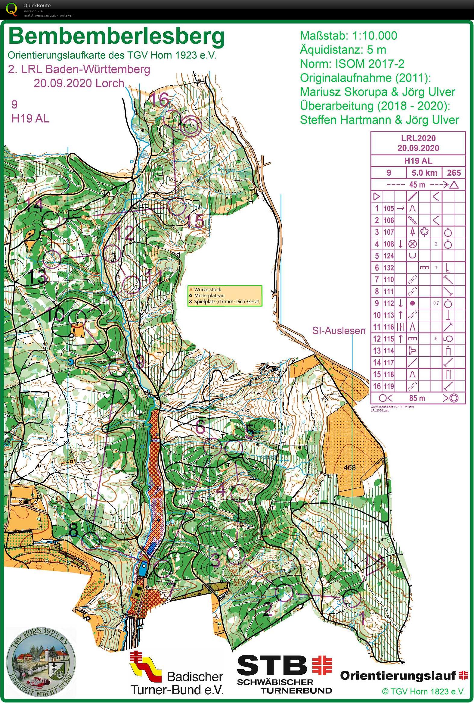 Regional Ranking Event Baden-Württemberg Lorch (20/09/2020)