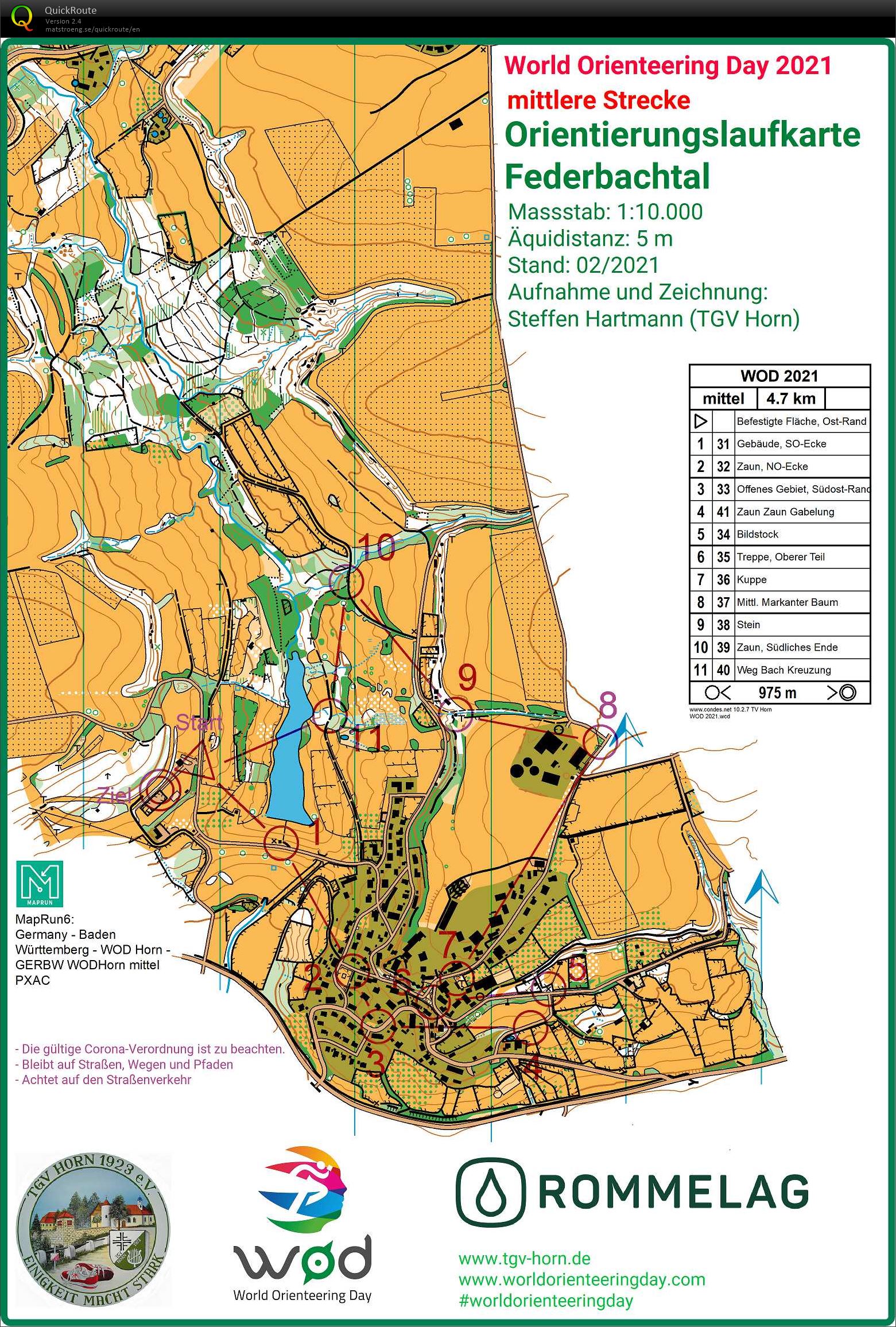 World Orienteering Day Horn (23/05/2021)