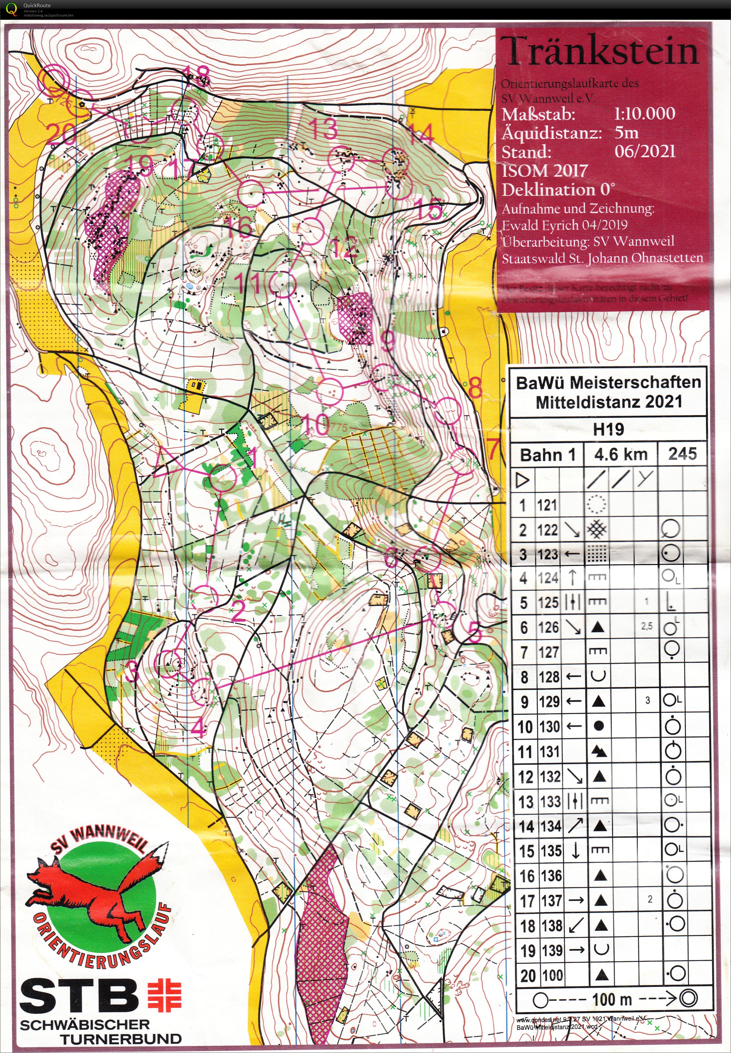 Regional middle distance champs Baden-Württemberg (17-07-2021)