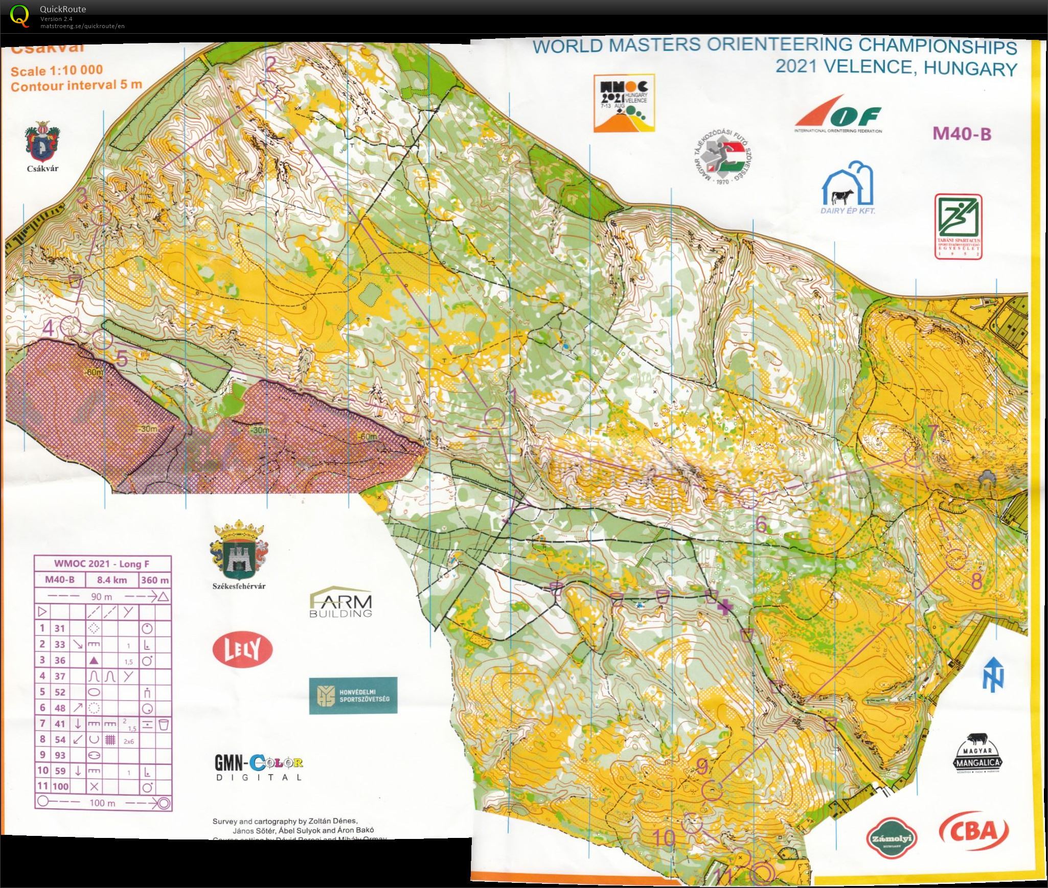 WMOC Long Final B (13/08/2021)