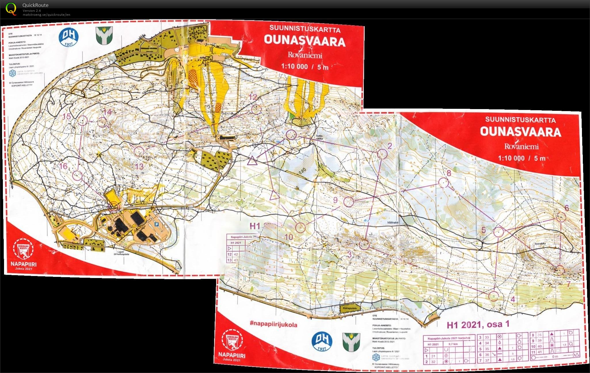 Jukola Training 1 (2021-08-19)