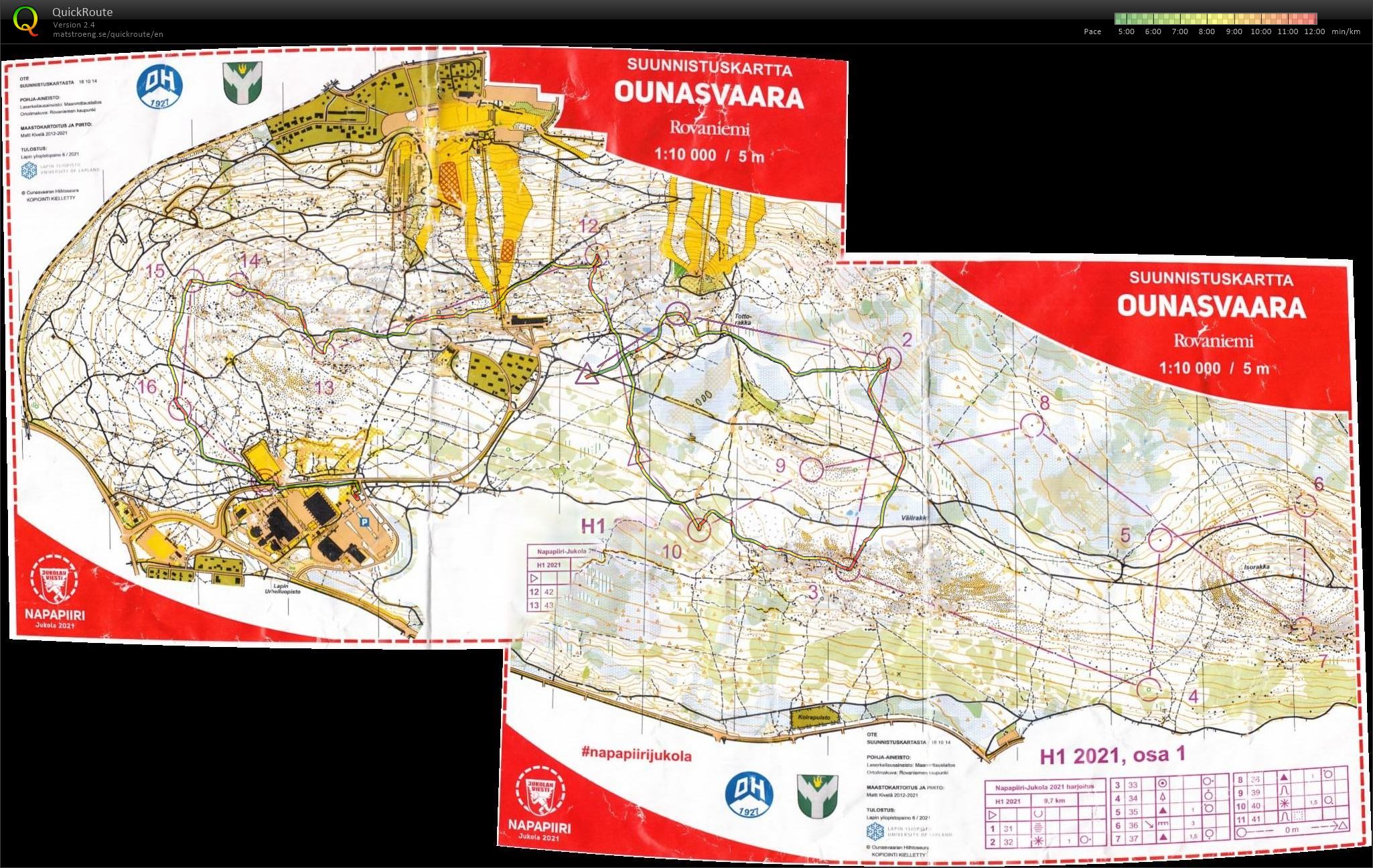 Jukola Training 1 (2021-08-19)