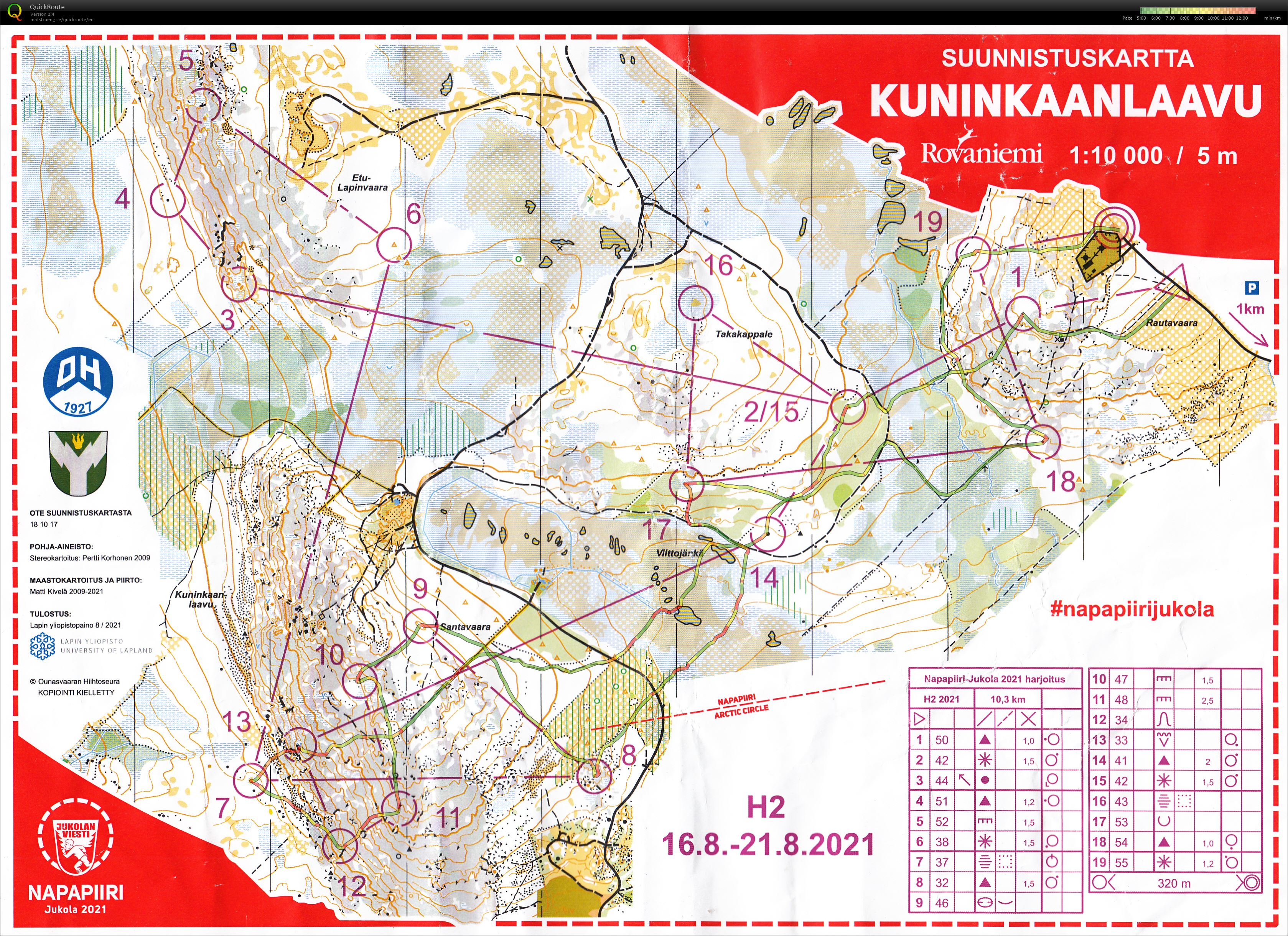 Jukola Training 2 (2021-08-20)