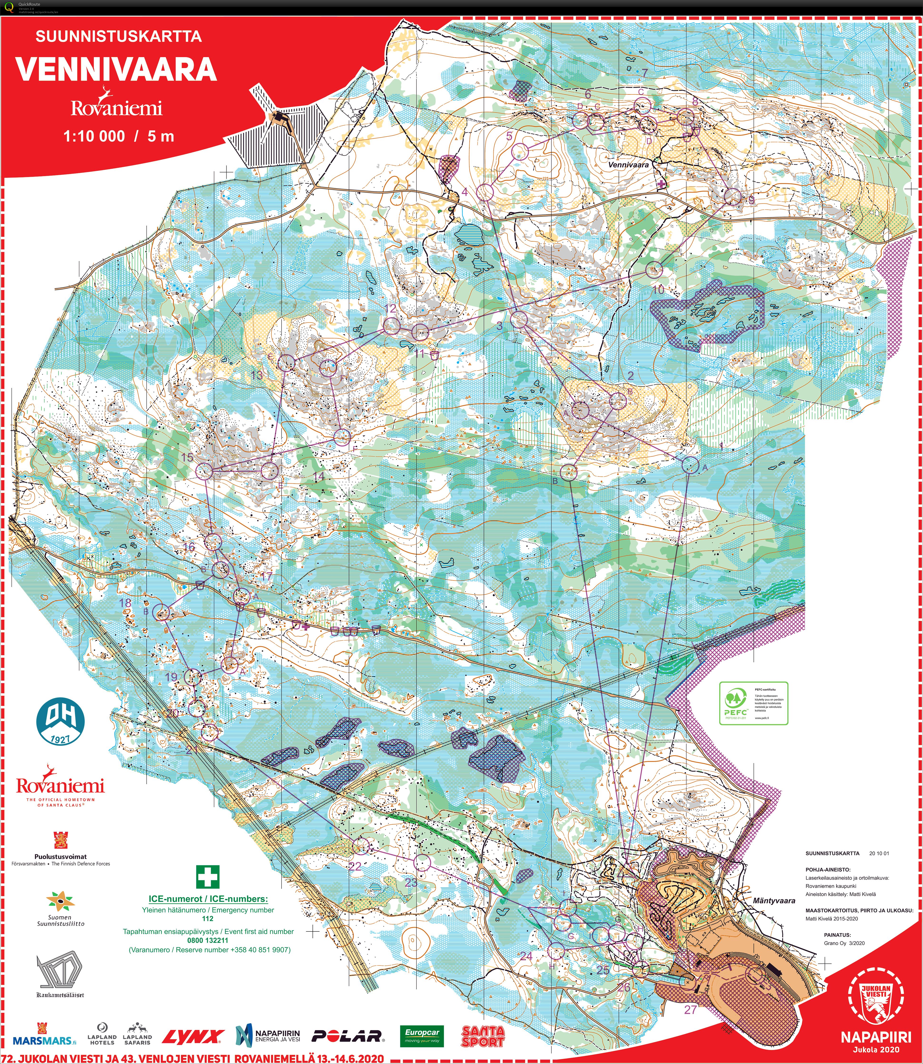 Napapiiri-Jukola 2021 - leg 2 (21.08.2021)