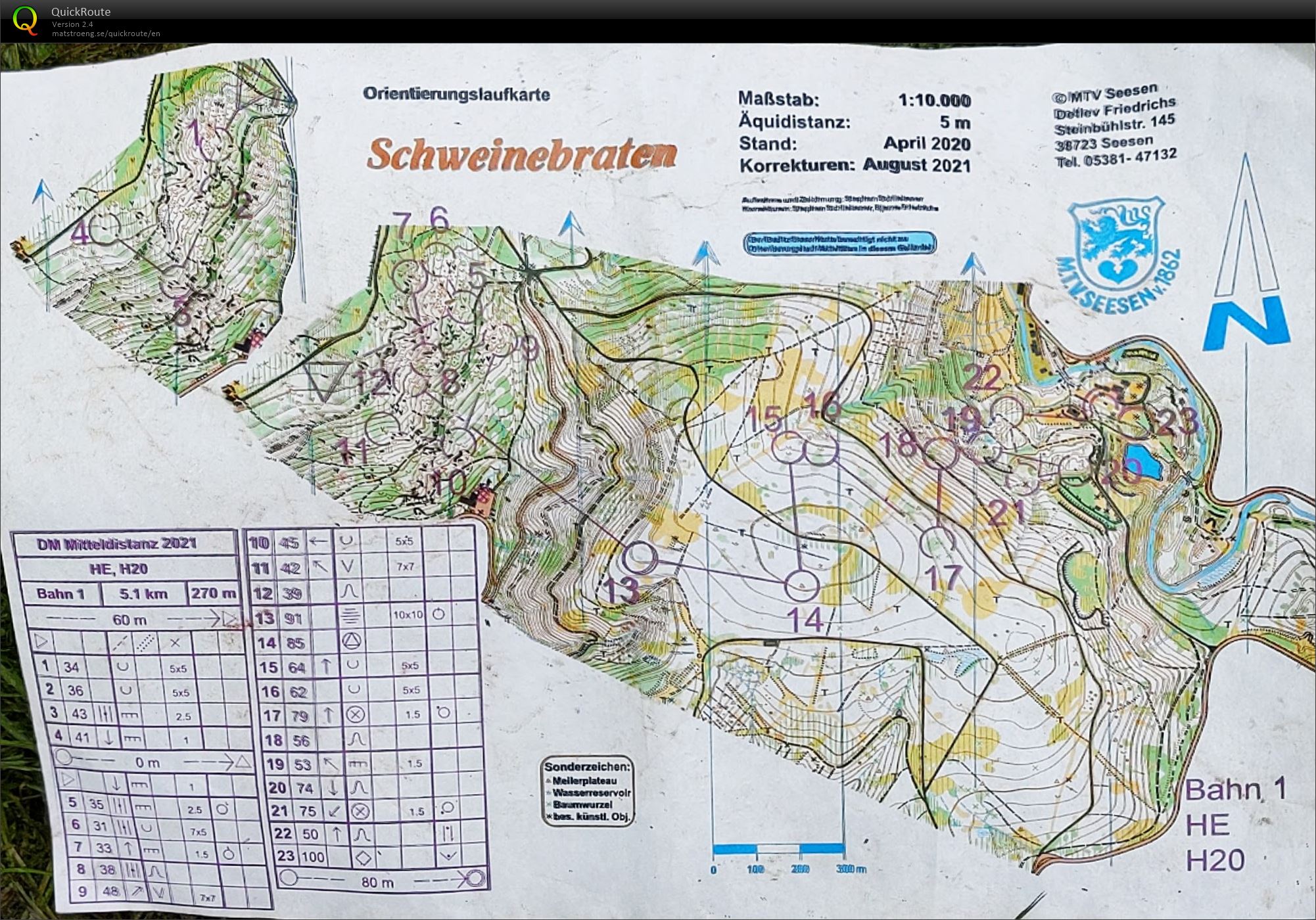 German Championchips Middle Distance (11.09.2021)