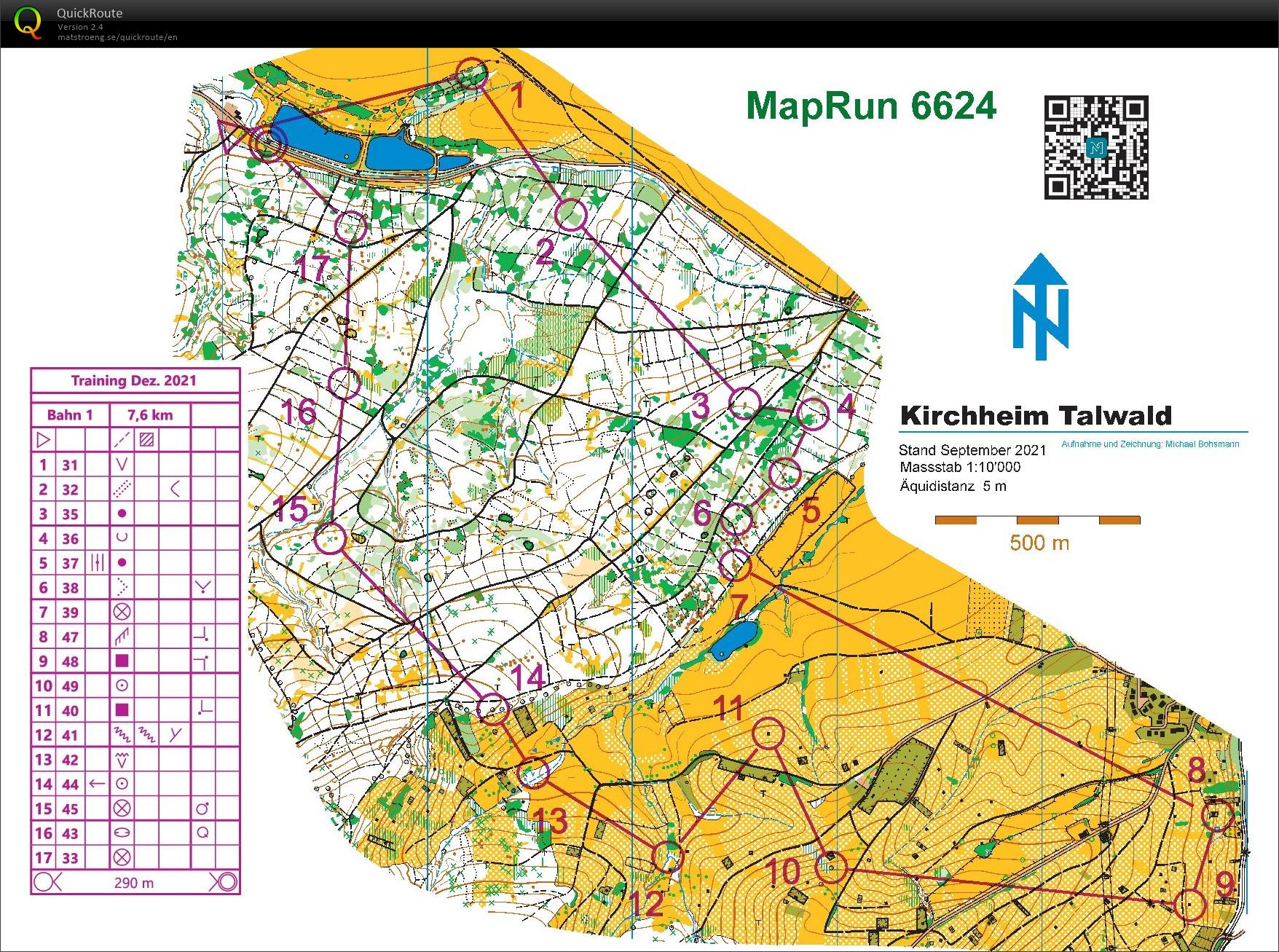 MapRun Kirchheim Talwald (30.01.2022)