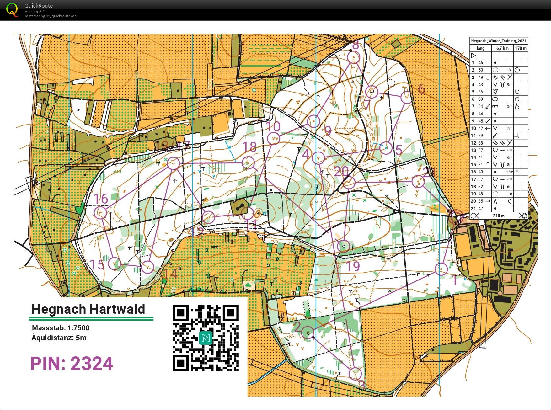 MapRun Hegnach (05/02/2022)