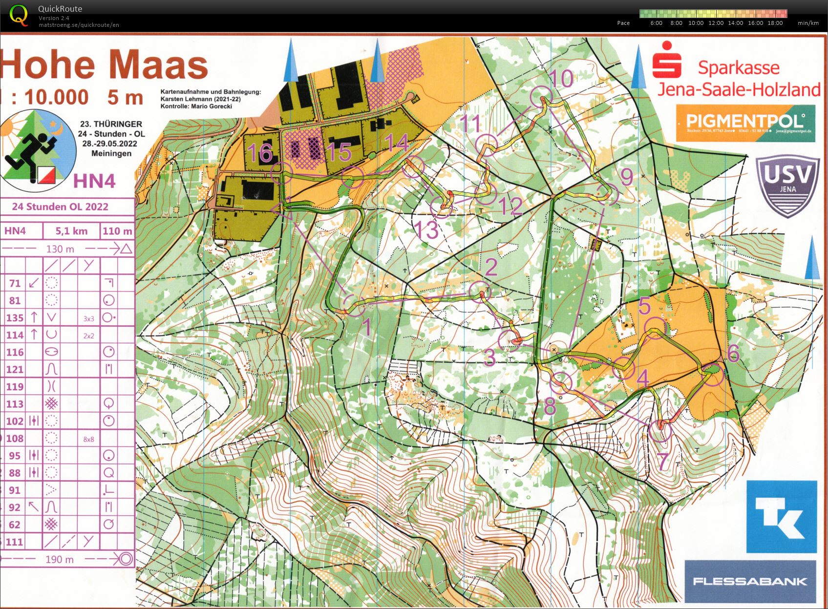 24 h orienteering HN4 (29-05-2022)