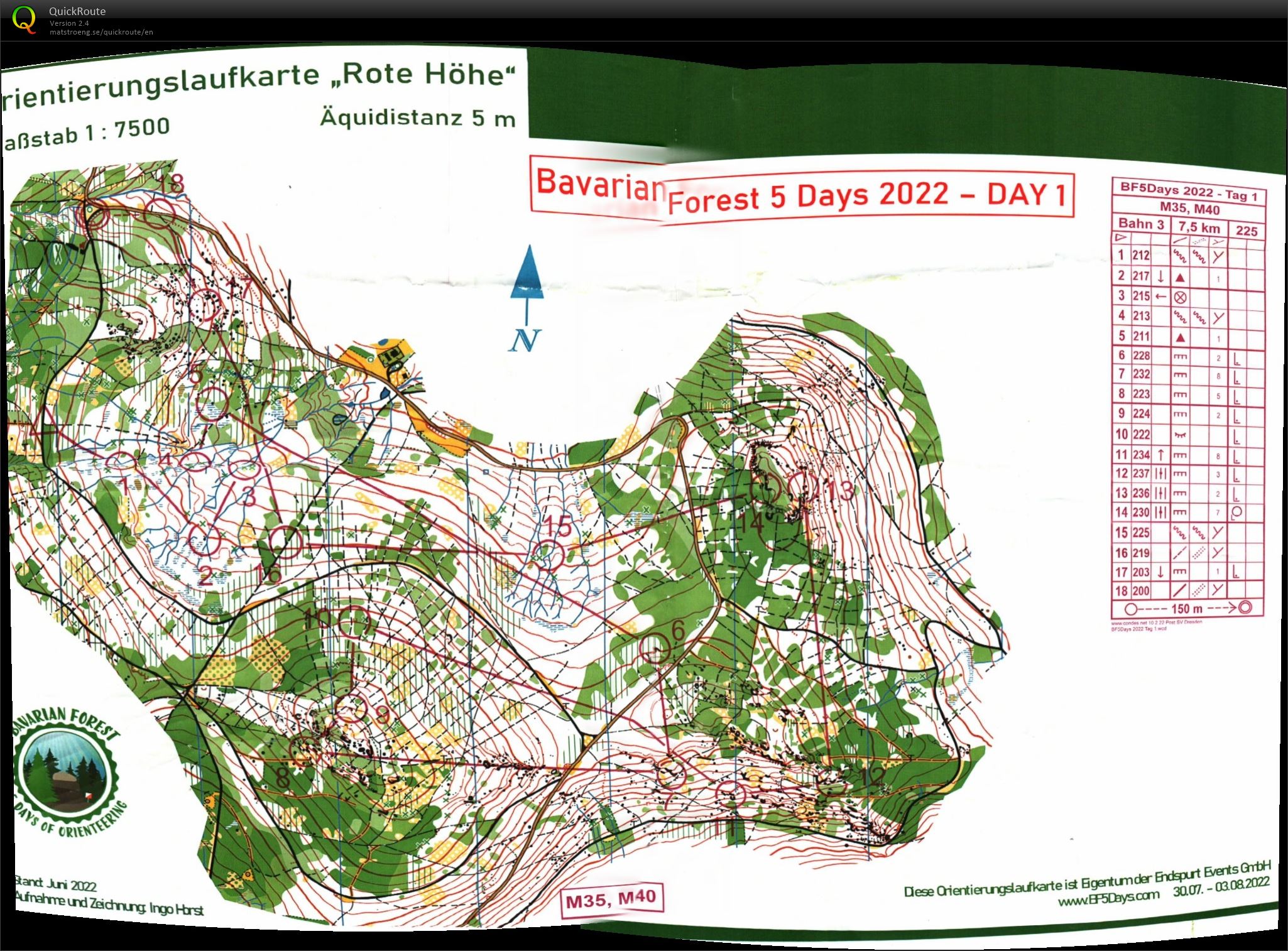 Bavarian Forest 5 Days - Day 1 (30/07/2022)