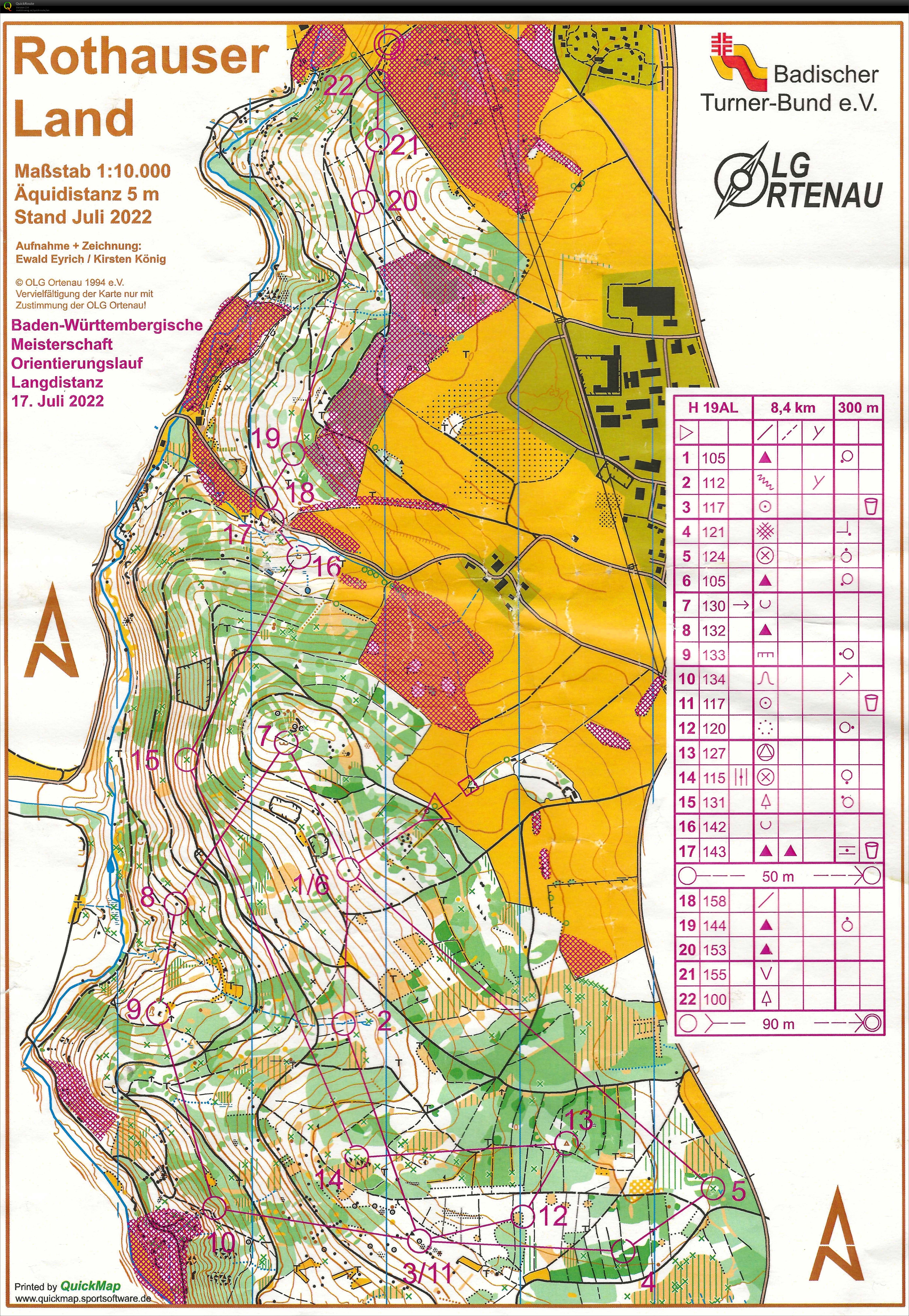 Reagional Championships Baden-Württemberg Long (17/07/2022)