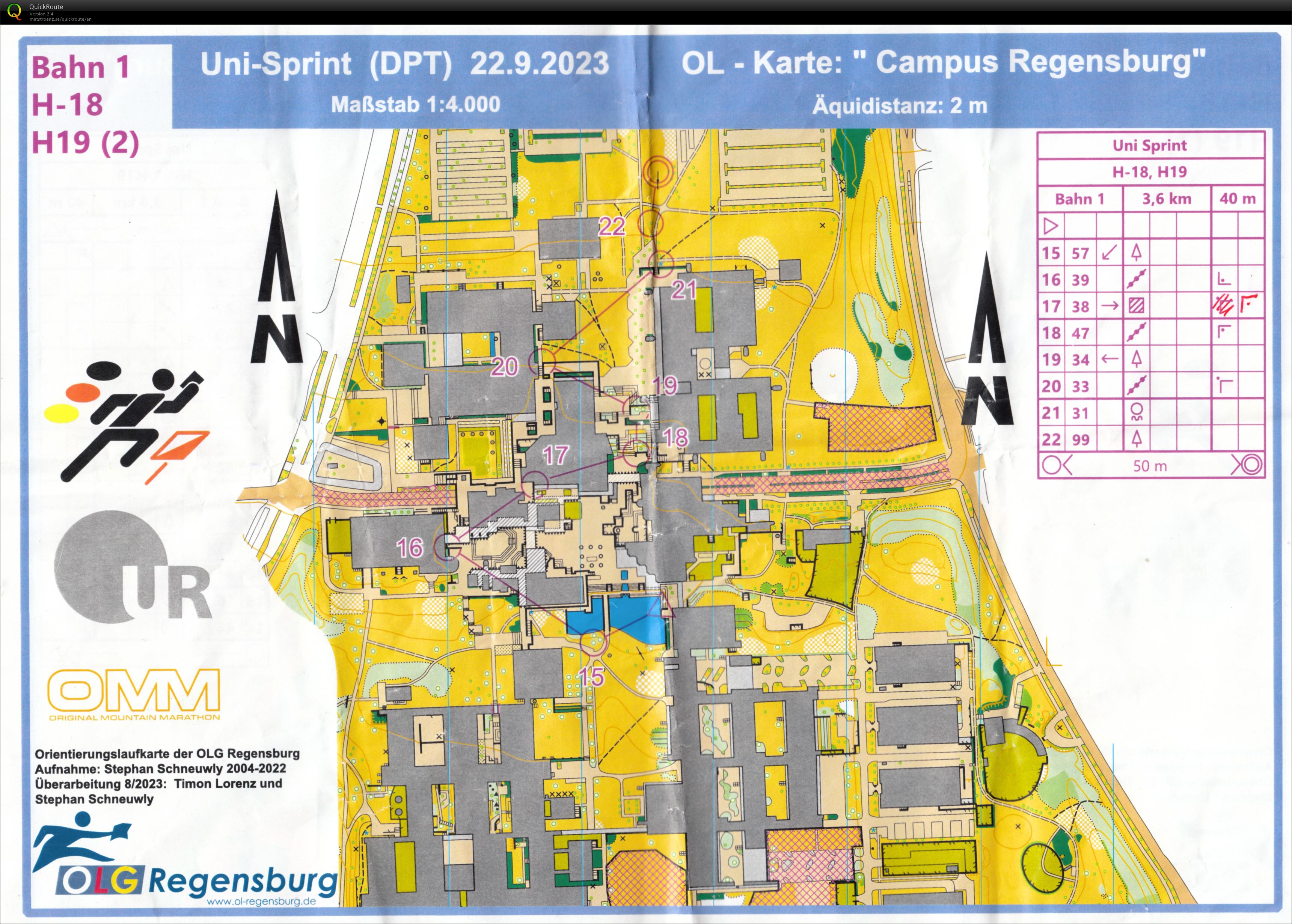 Uni-Sprint Regensburg - part 2 (2023-09-22)