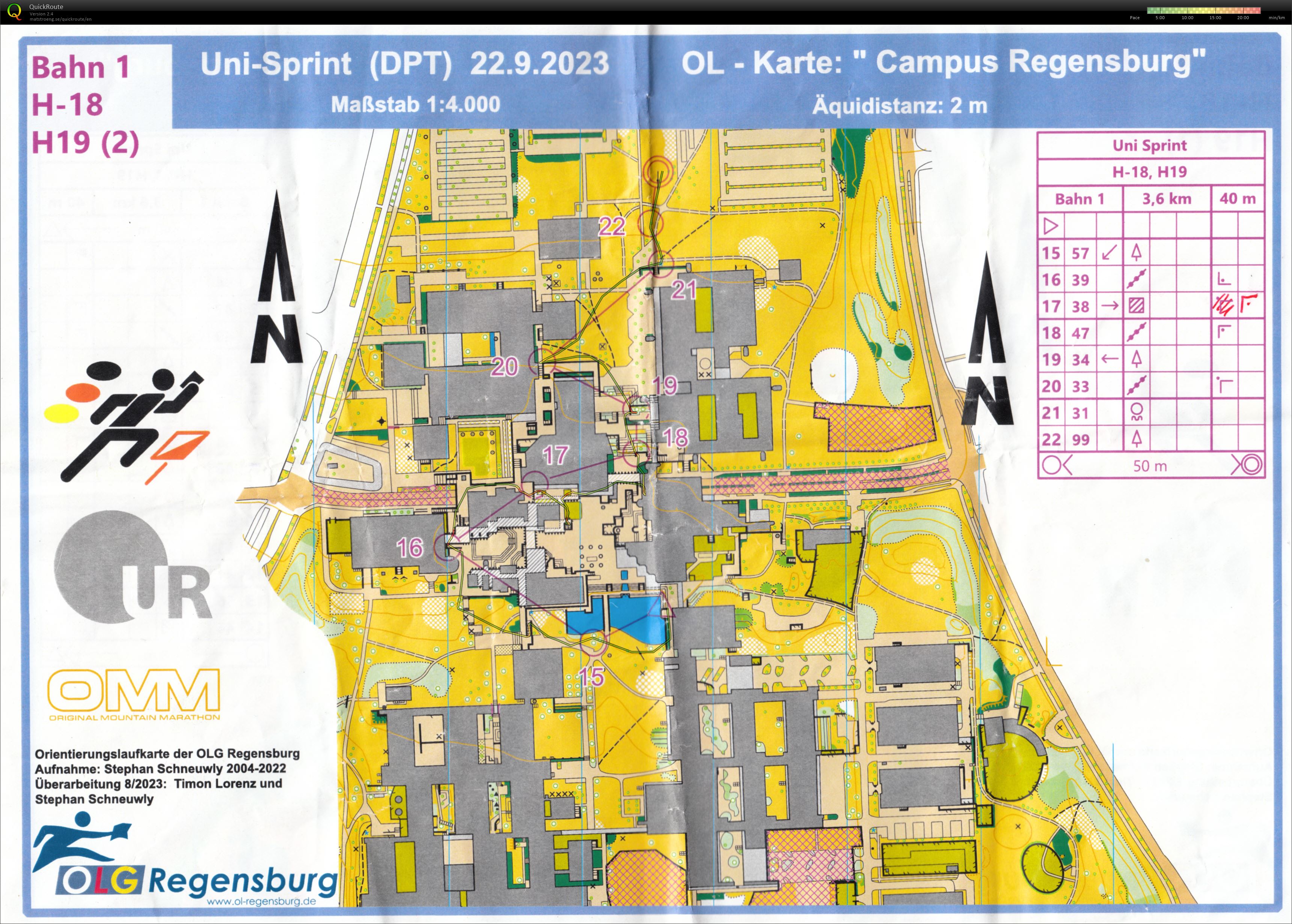 Uni-Sprint Regensburg - part 2 (2023-09-22)