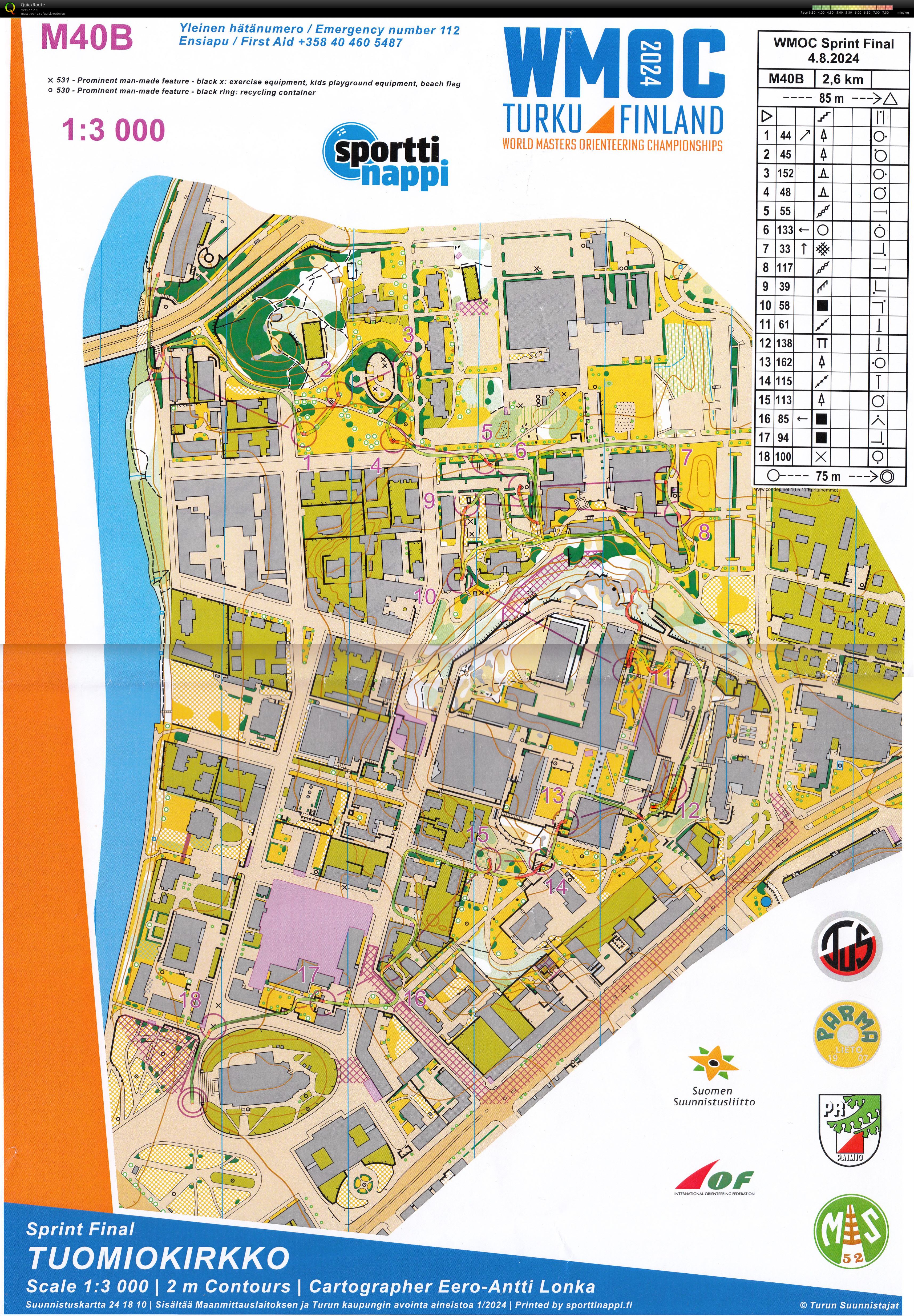WMOC Sprint Final (04/08/2024)