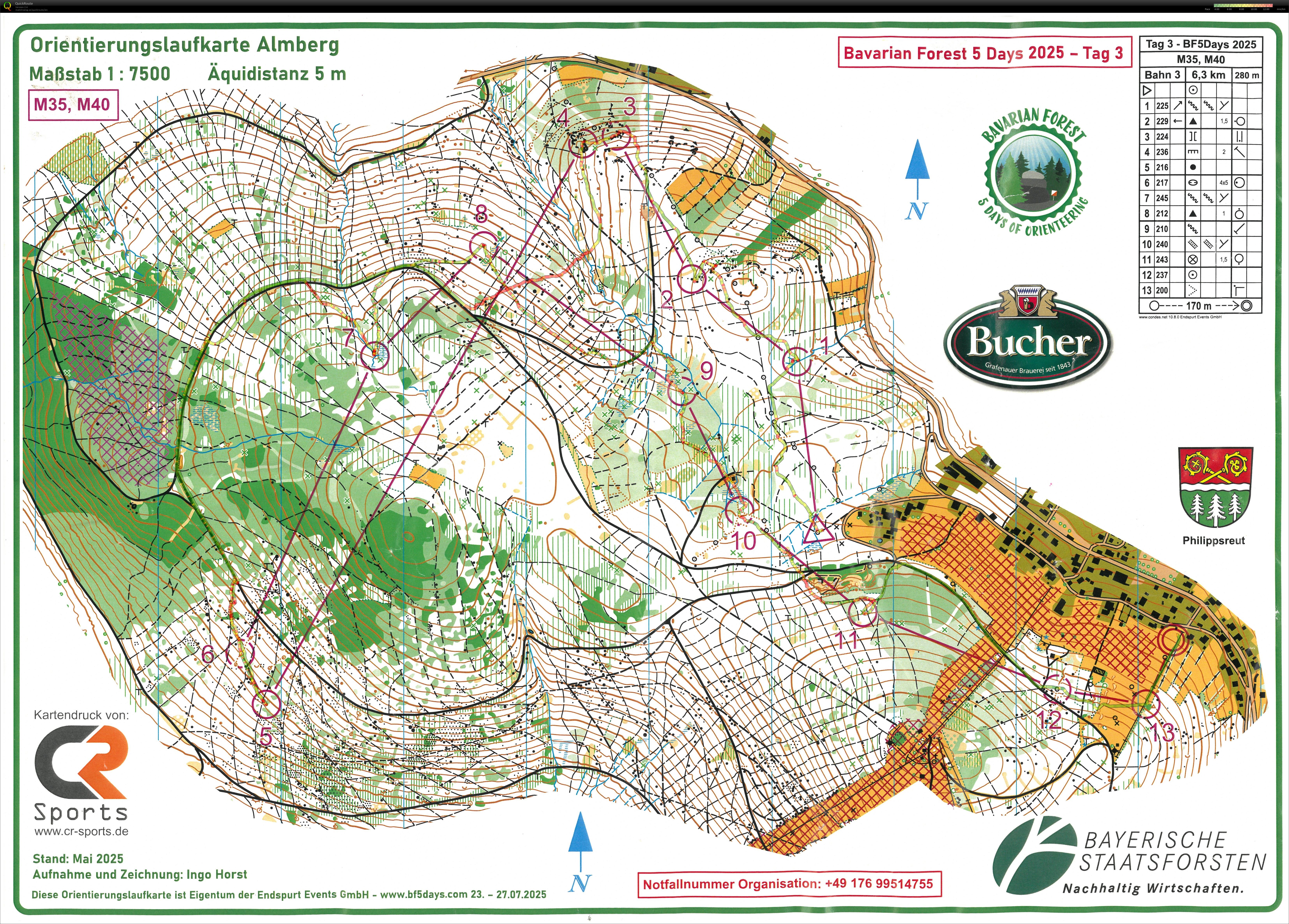 Bavarian Forest 5 Days - Day 3 (2025-07-25)