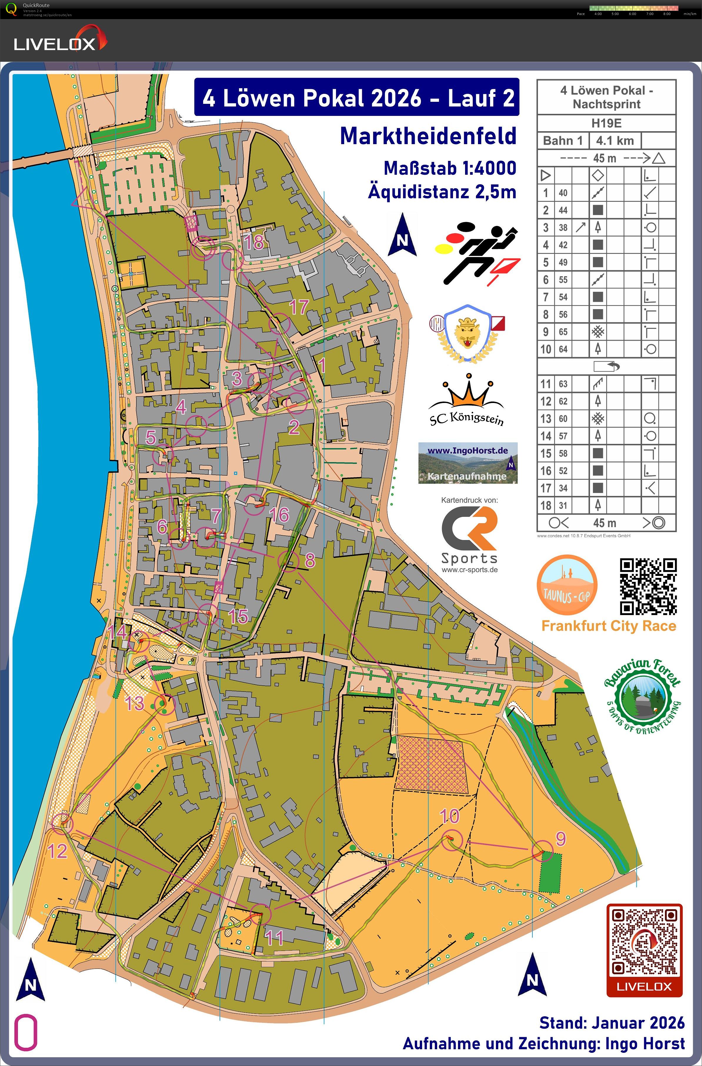 4 Löwen Pokal - Nachtsprint (28/02/2026)