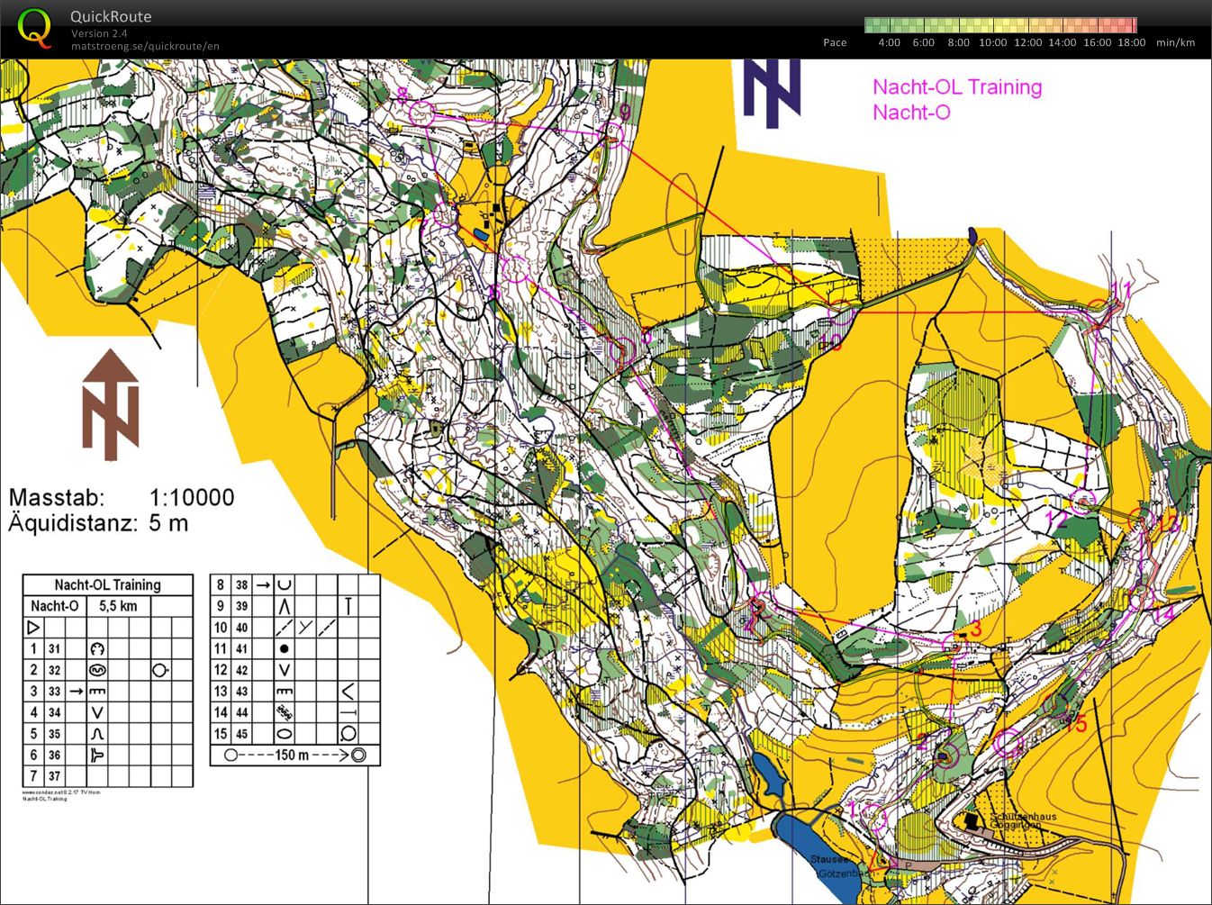 Night-O training Götzenbachtal (28/02/2012)