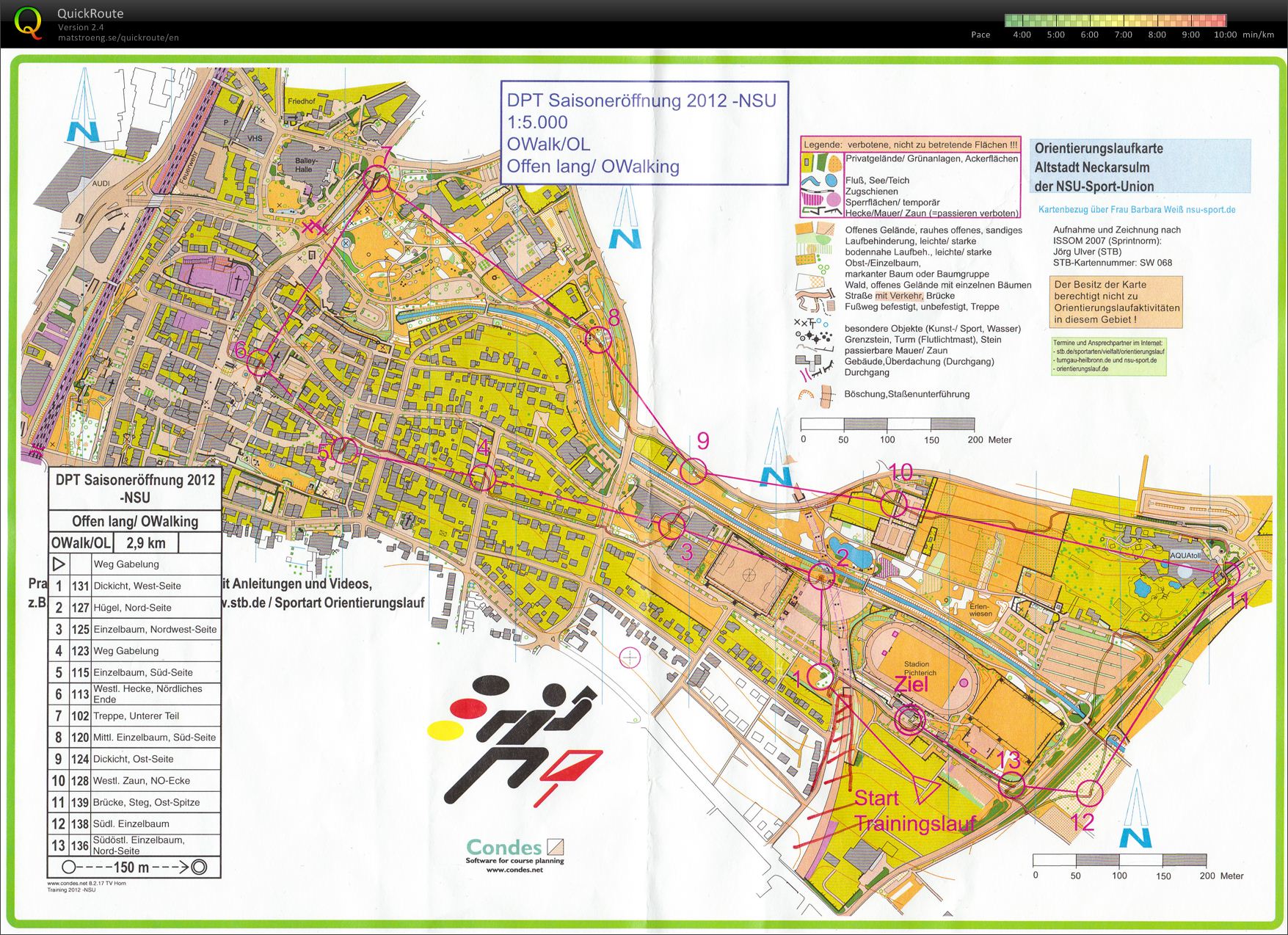 Training Neckarsulm (Schatten) (2012-03-04)