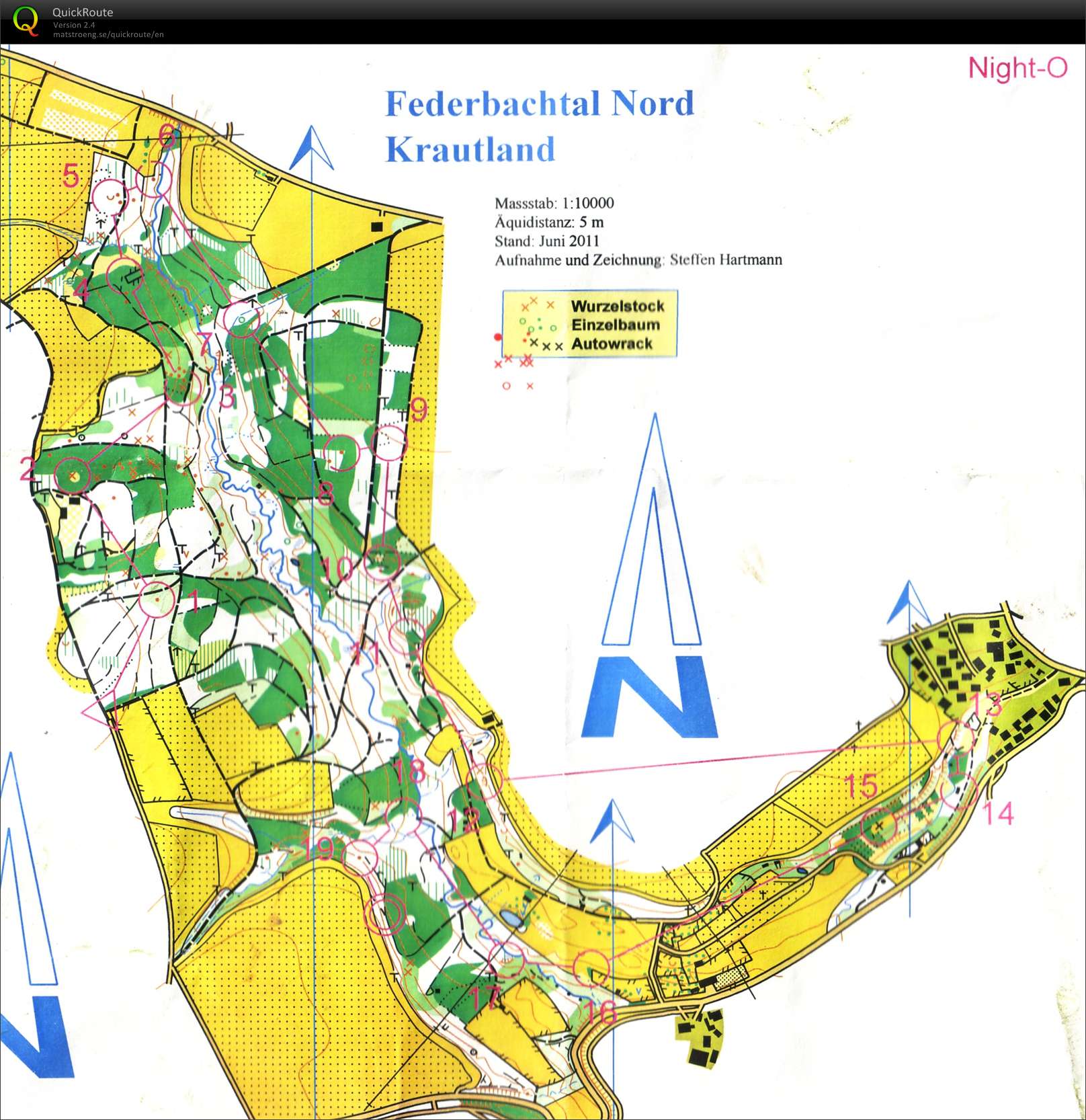 Night-O training Federbachtal (08.03.2012)