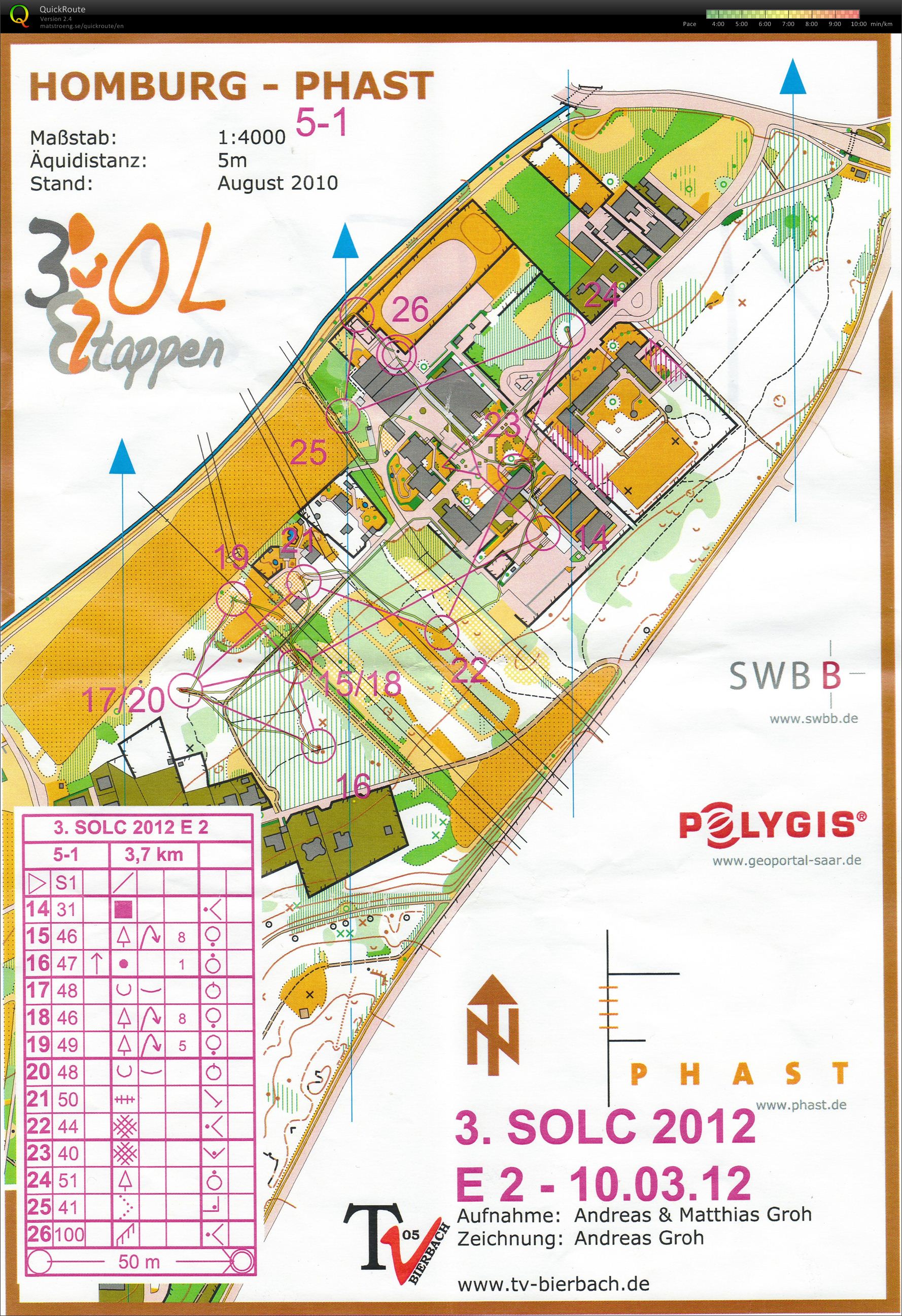 Saar-OL-Challenge 2012 Etappe 2 - Teil 2 (2012-03-10)