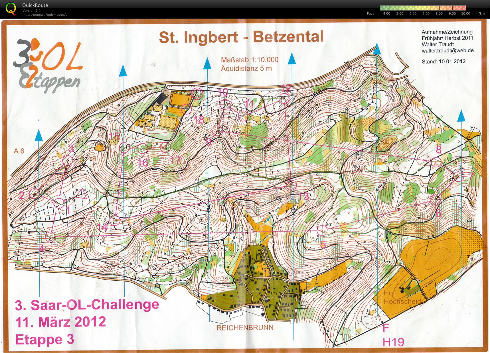 Saar-OL-Challenge 2012 Etappe 3 (11/03/2012)