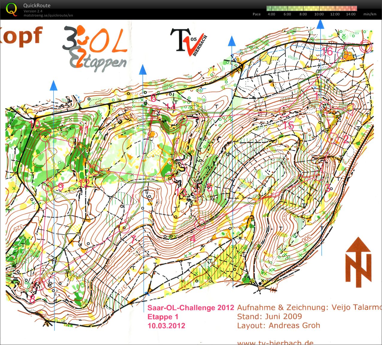 Saarland OL Challenge - Etappe 1 (2012-03-10)