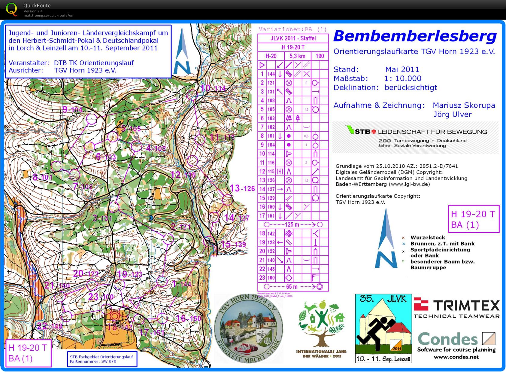 Training Bemberlesberg (2011 JLVK-Relay) (01/04/2012)