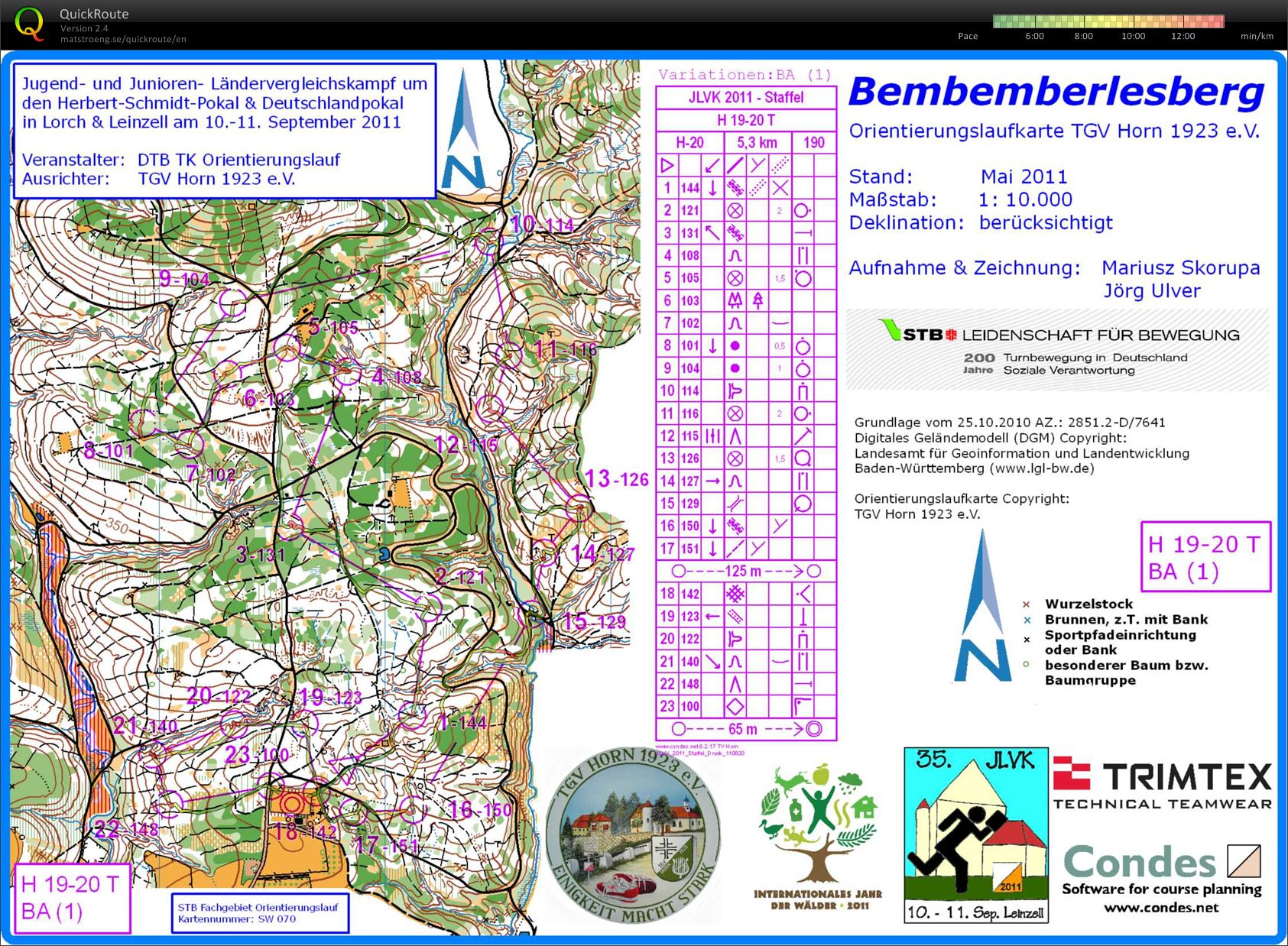 Training Bemberlesberg (2011 JLVK-Relay) (01/04/2012)